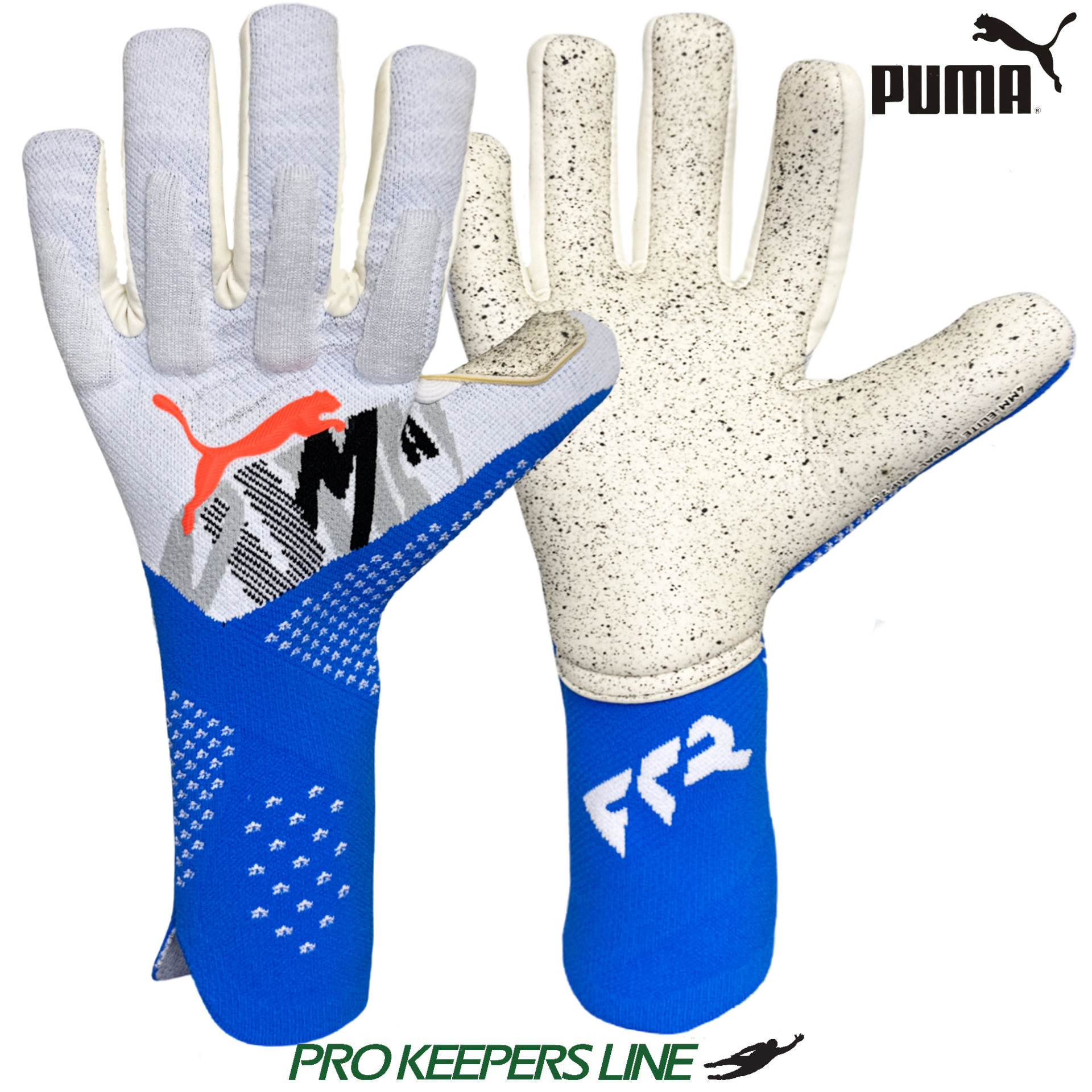 PUMA FUTURE ULTIMATE FOREVER NC PUMA WHITE-ULTRA BLUE-GLOWING RED