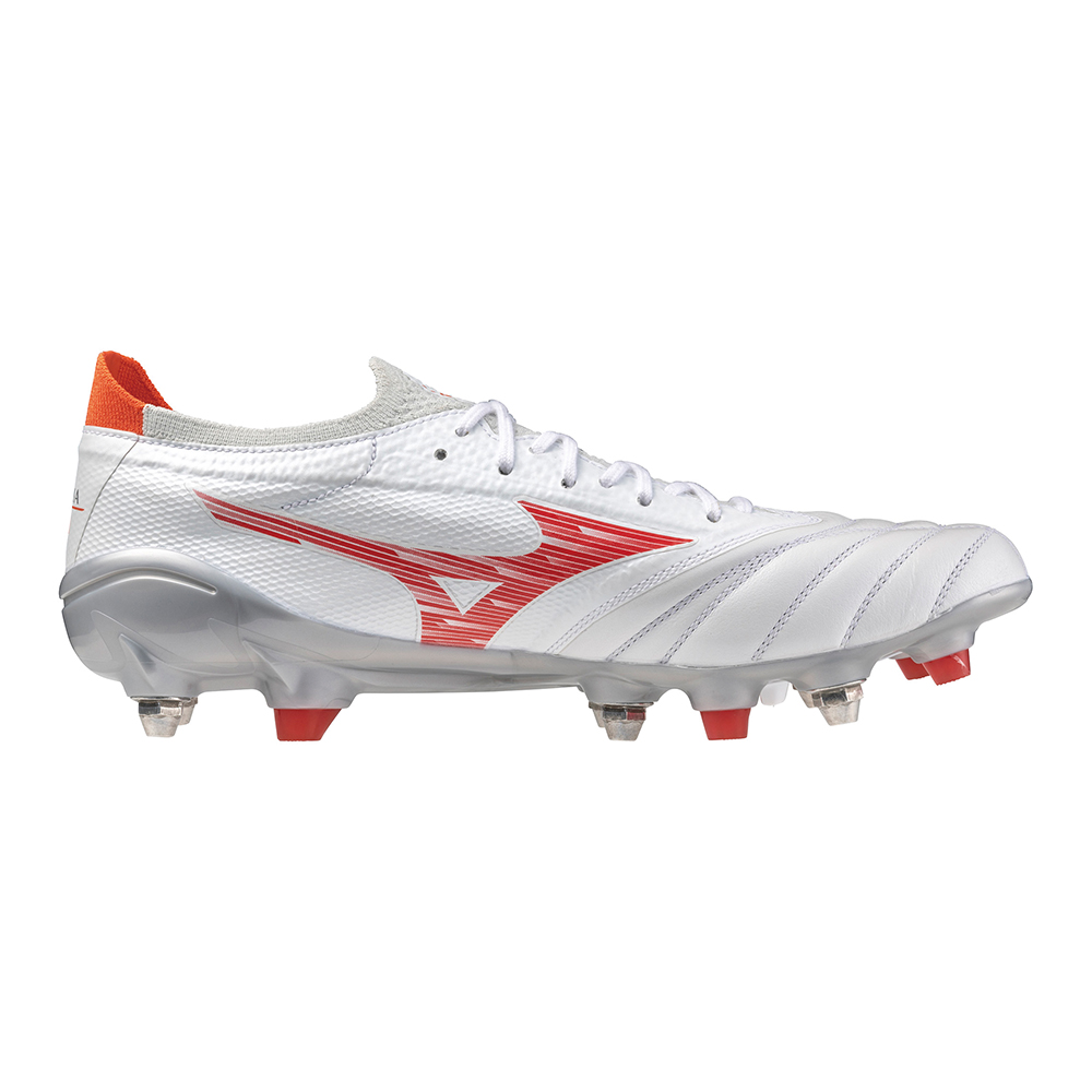 MIZUNO MORELIA NEO IV BETA MIX WHITE/RADIANT RED