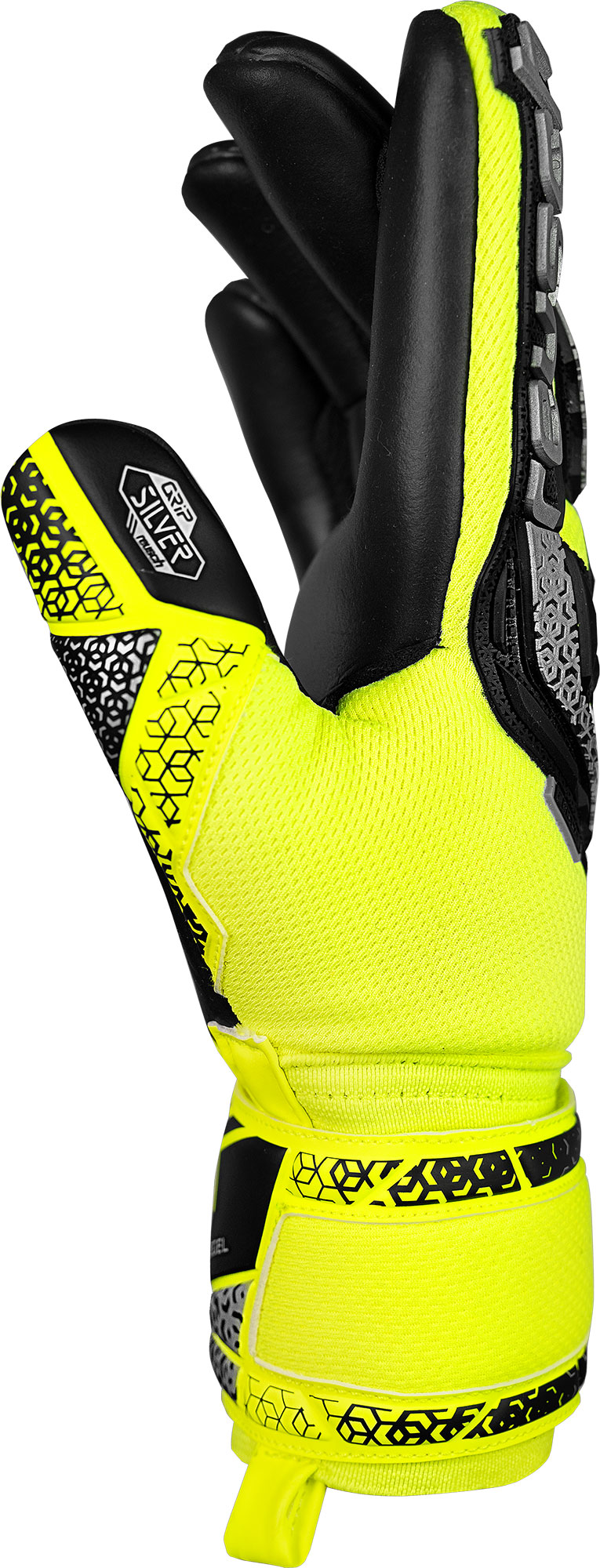 REUSCH ATTRAKT FREEGEL SILVER JUNIOR SAFE YELLOW/SILVER/BLACK JUNIOR