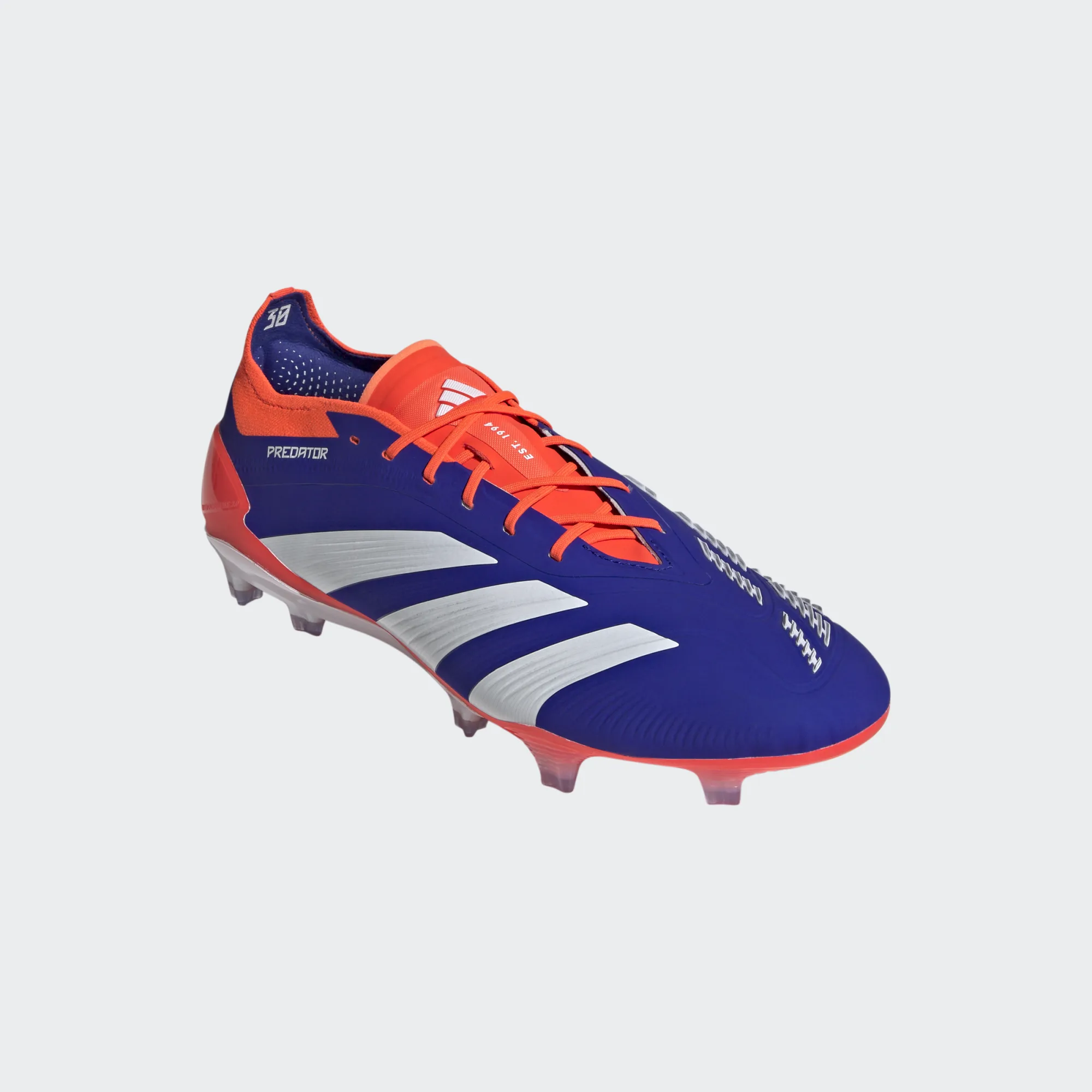 ADIDAS PREDATOR ELITE FG LUCID BLUE/WHITE/SOLAR RED