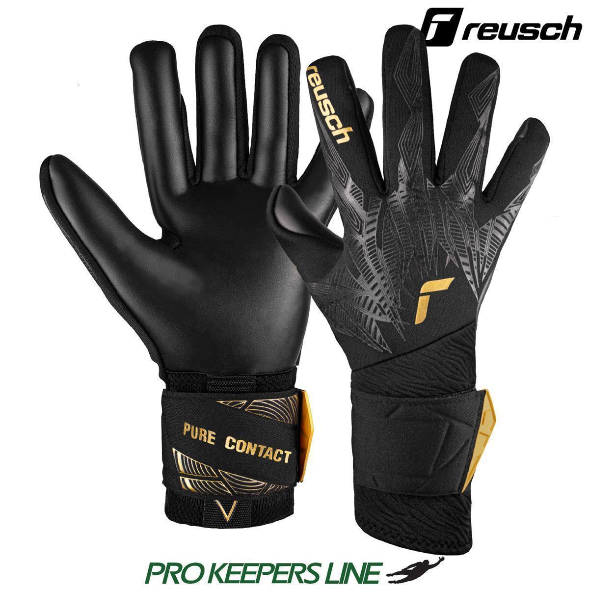 REUSCH PURE CONTACT INFINITY BLACK/GOLD/BLACK