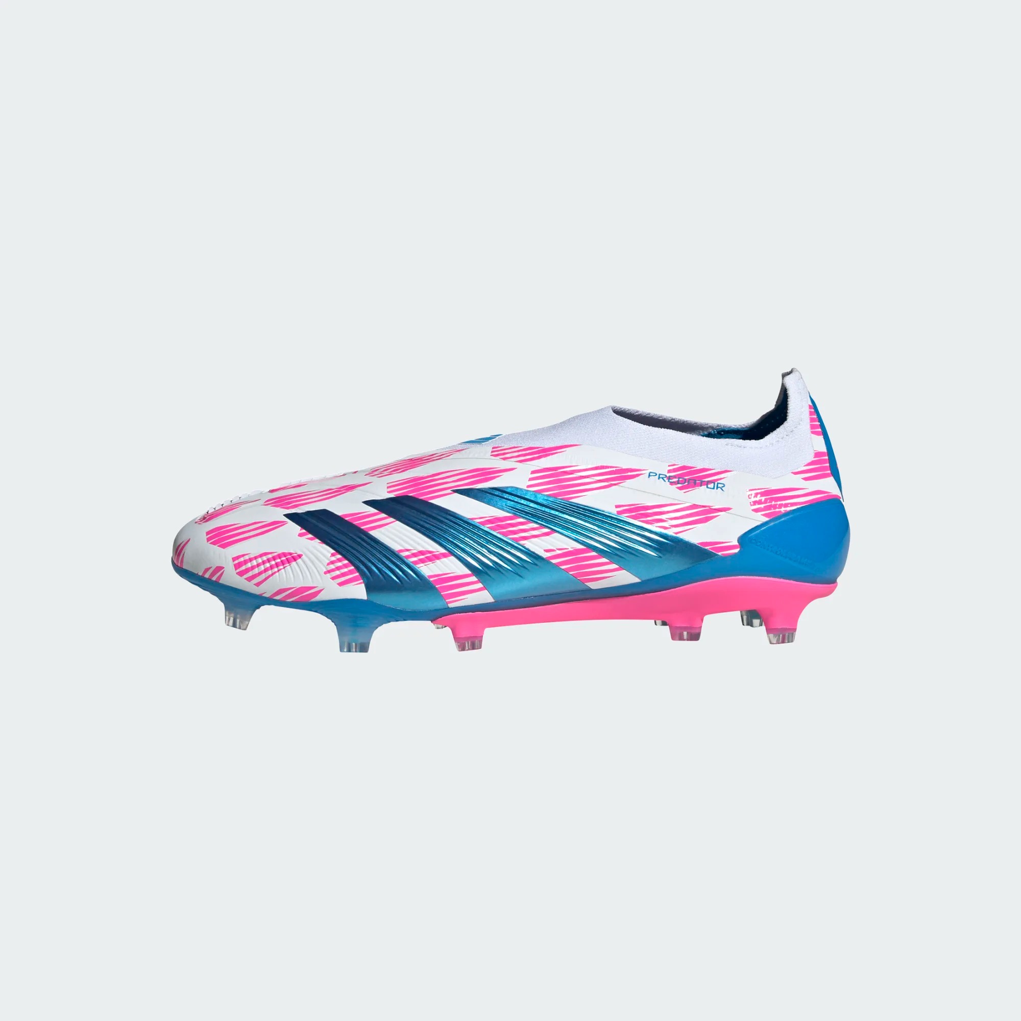 ADIDAS PREDATOR ELITE LL FG WHITE/SOLAR BLUE/SOLAR PINK