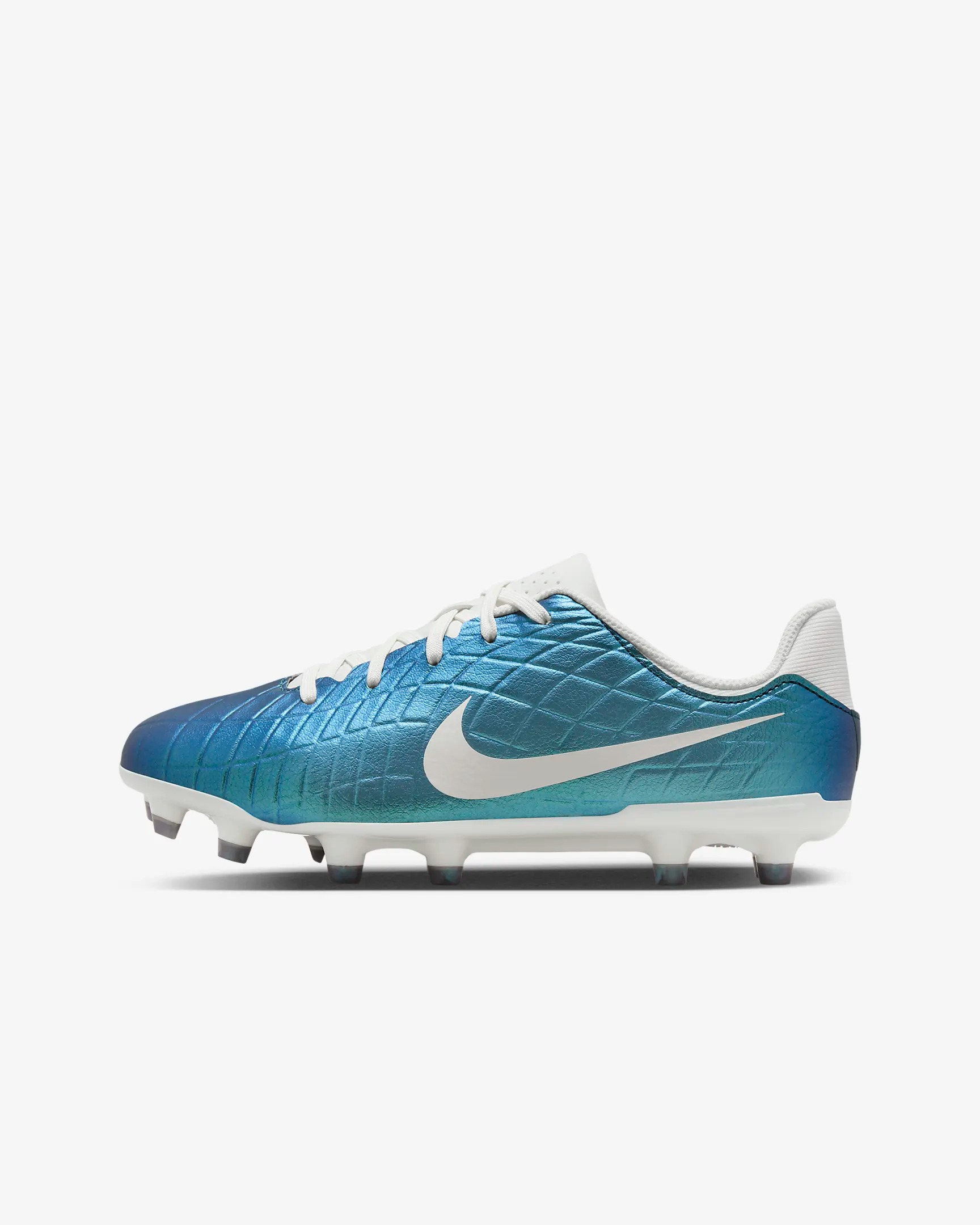 NIKE JR LEGEND 10 ACADEMY FG/MG DARK ATOMIC TEAL/SAIL