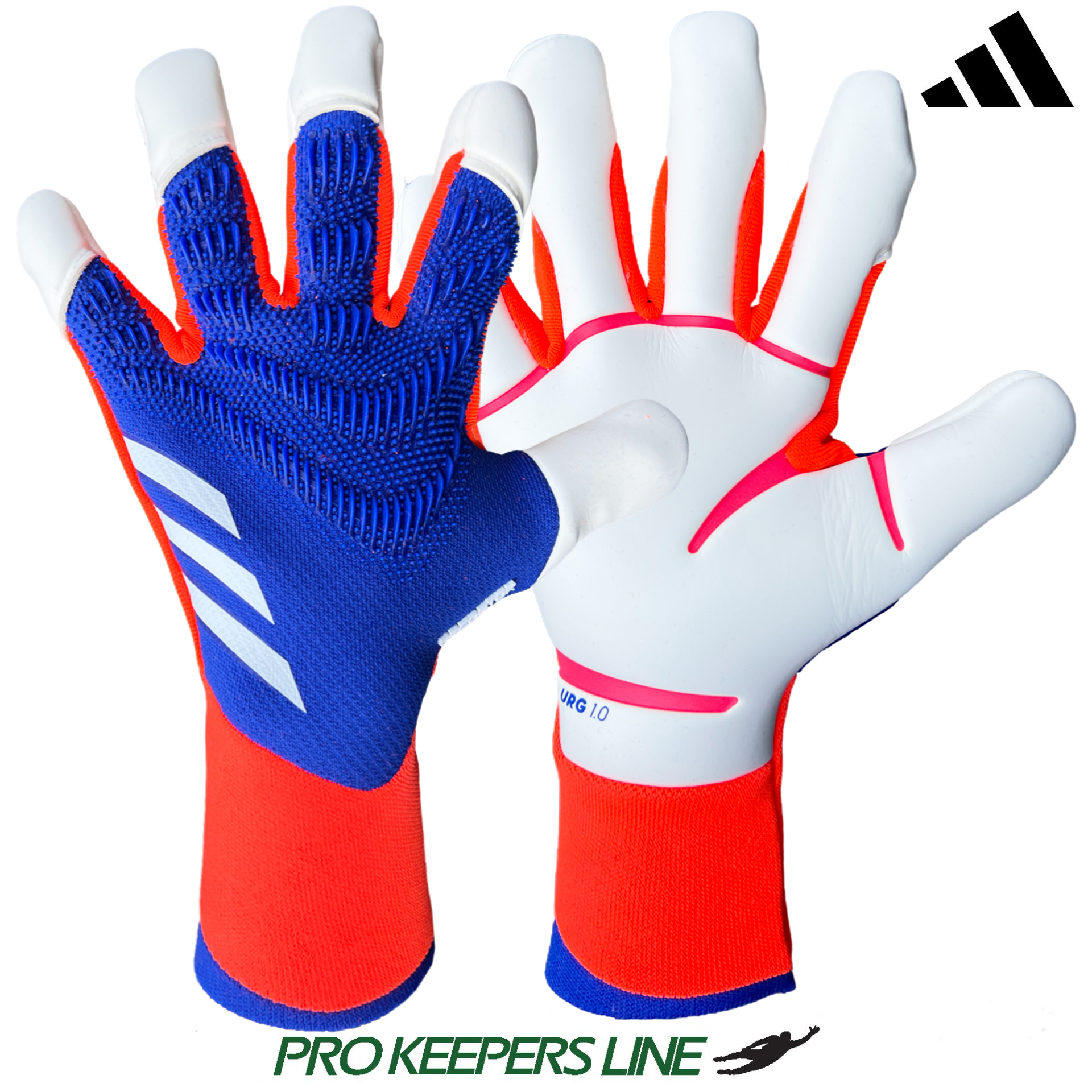 ADIDAS PREDATOR GL PRO HYBRID PROMO LUCID BLUE/SOLAR RED/WHITE