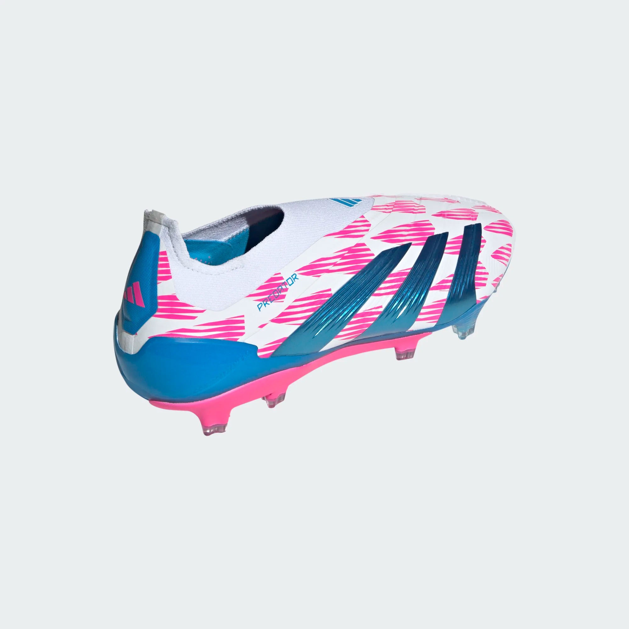 ADIDAS PREDATOR ELITE LL FG WHITE/SOLAR BLUE/SOLAR PINK