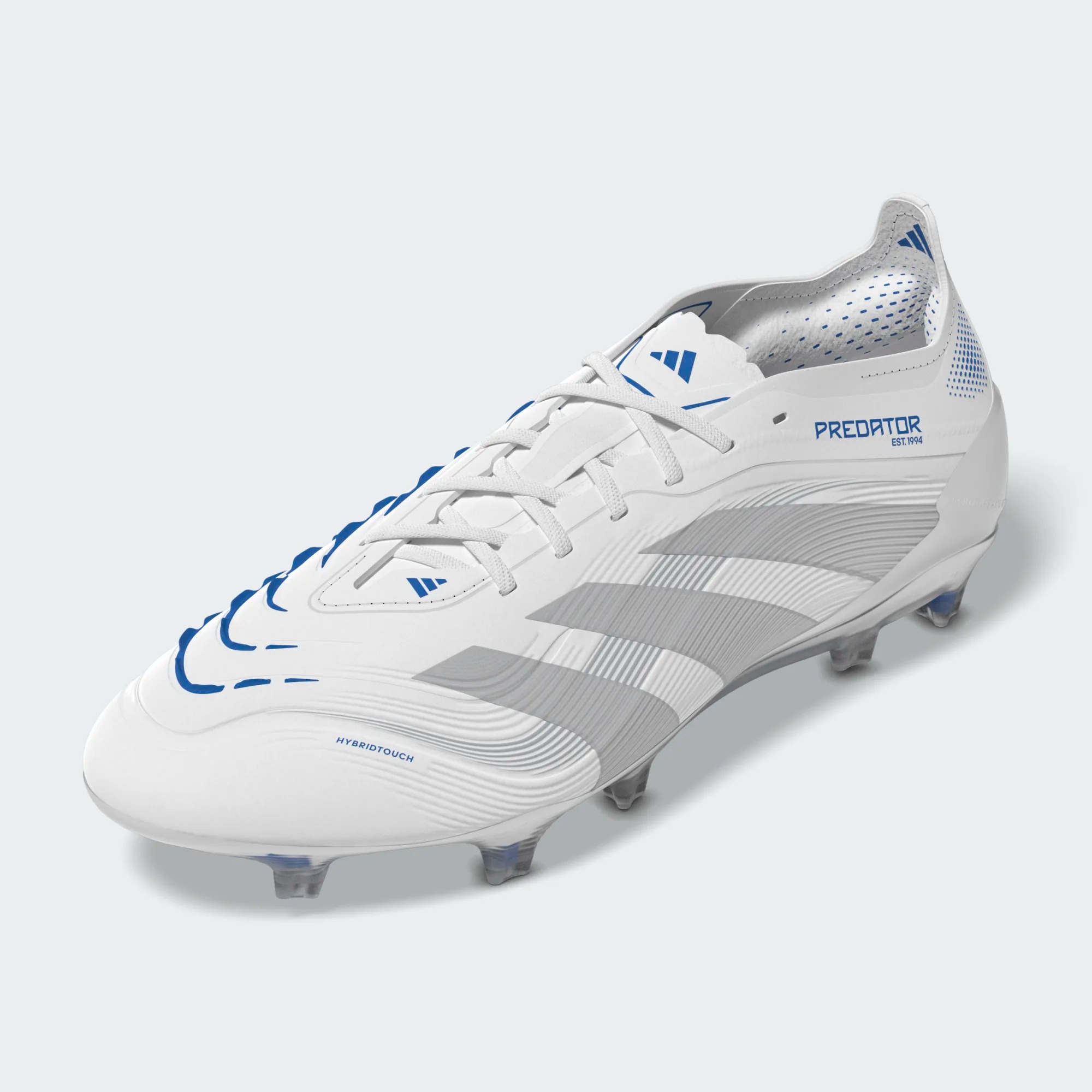 ADIDAS PREDATOR ELITE FG WHITE/SILVER METALLIC/BRIGHT ROYAL