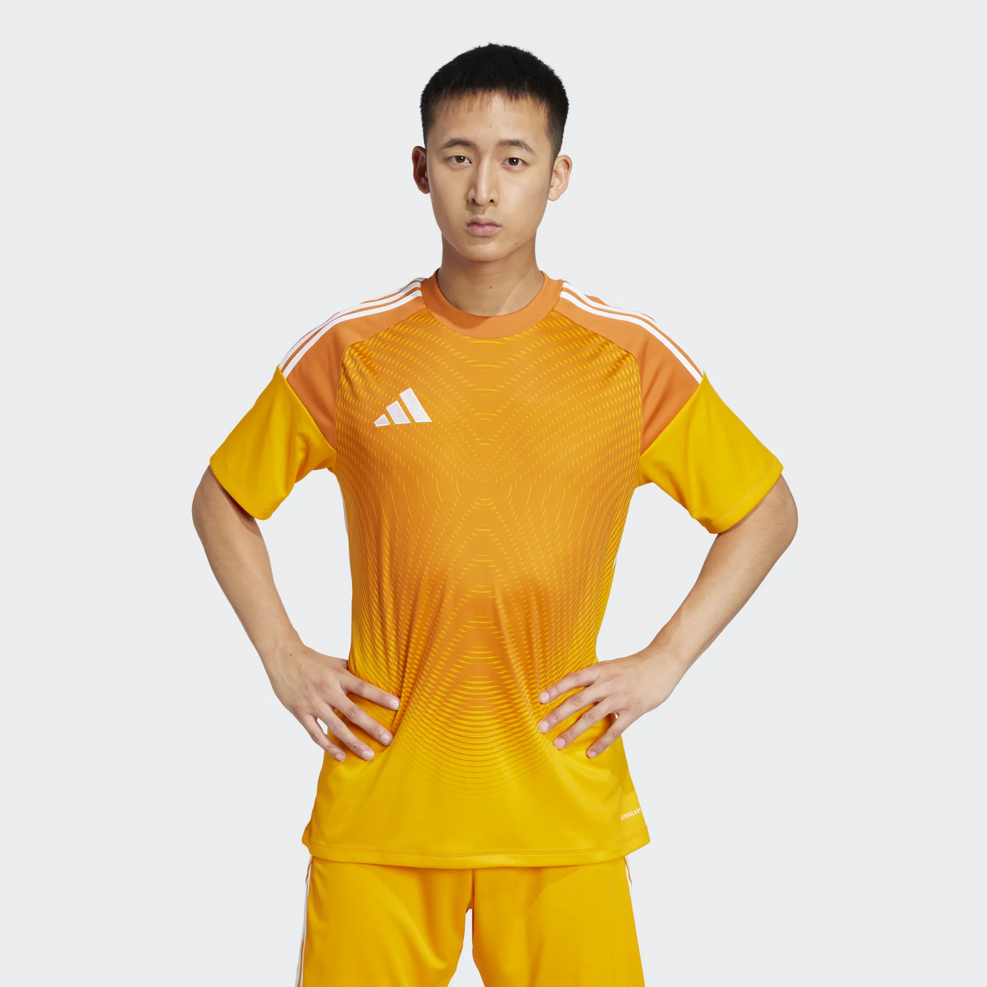 ADIDAS TIRO25 COMPETITION GK JERSEY SHORT SLEEVE CREW ORANGE