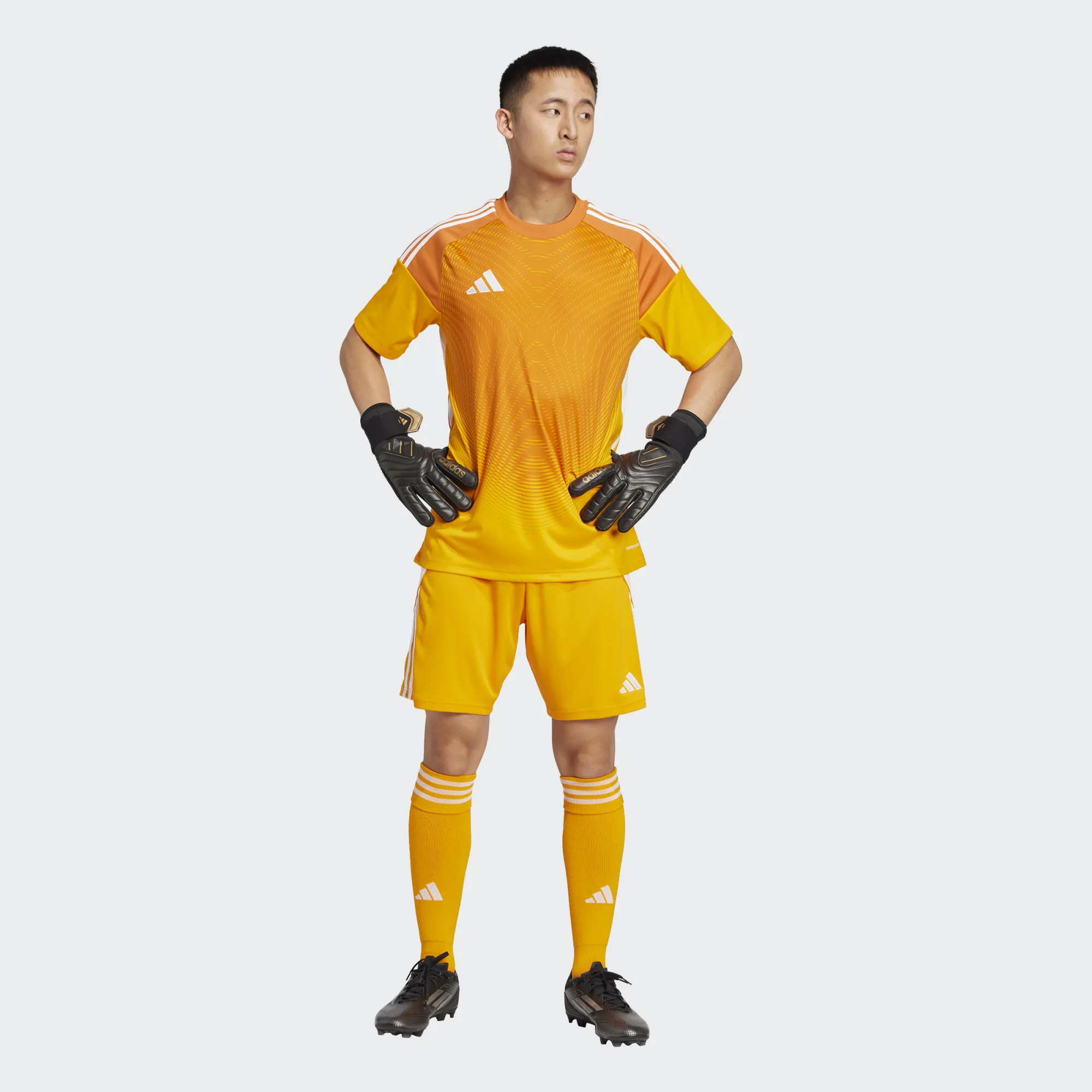 ADIDAS TIRO25 COMPETITION GK JERSEY SHORT SLEEVE CREW ORANGE