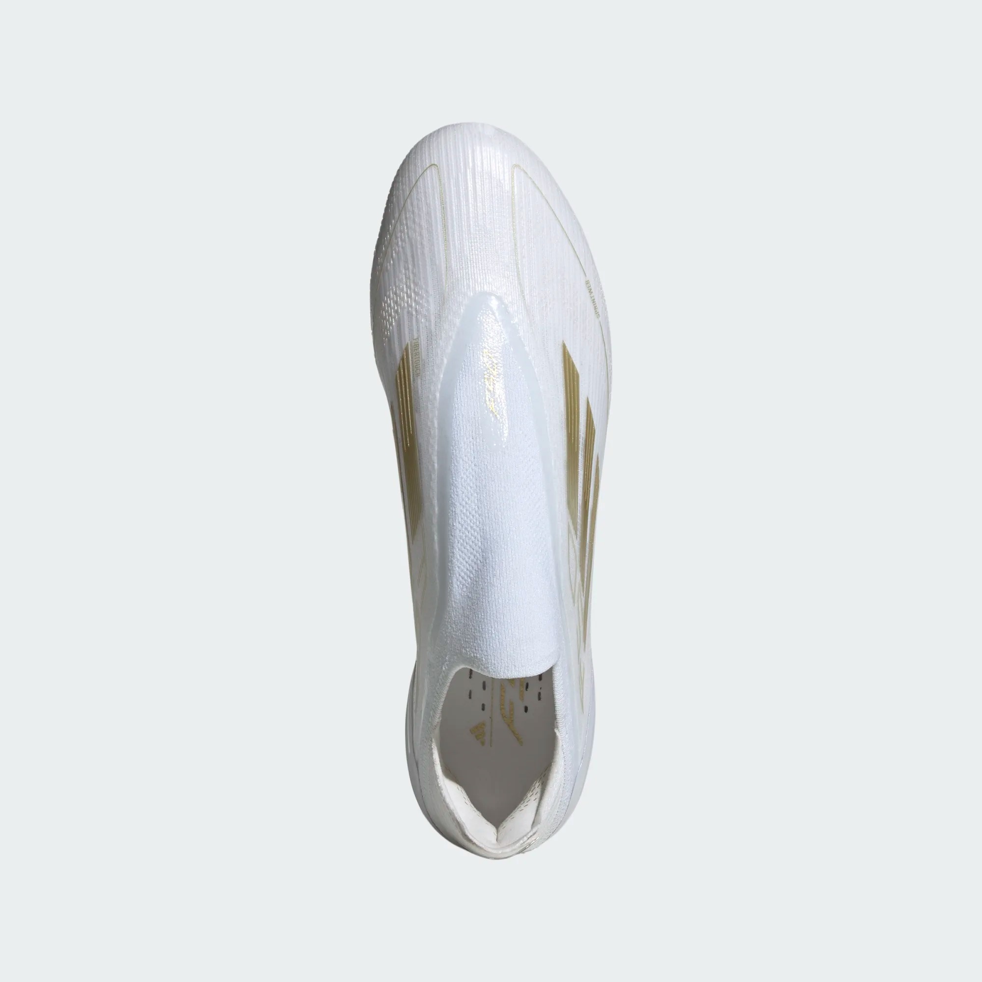 ADIDAS F50 ELITE LL FG FOOTWEAR WHITE/GOLD METALLIC/FOOTWEAR WHITE 