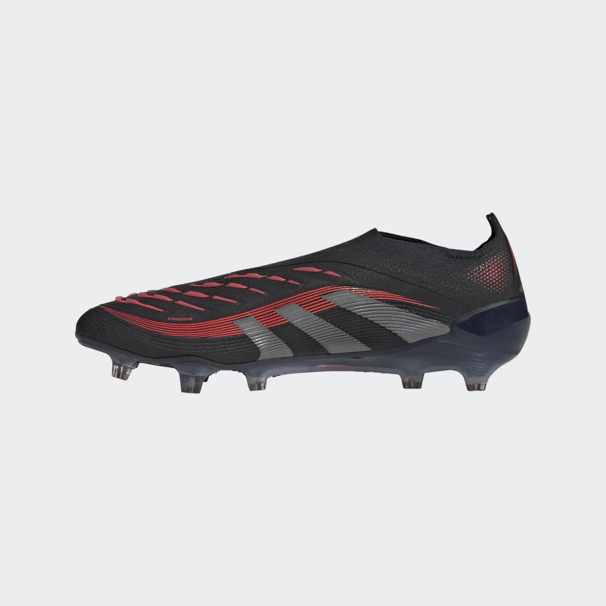 ADIDAS PREDATOR ELITE LL FG CORE BLACK/ GREY FOUR / LUCID RED