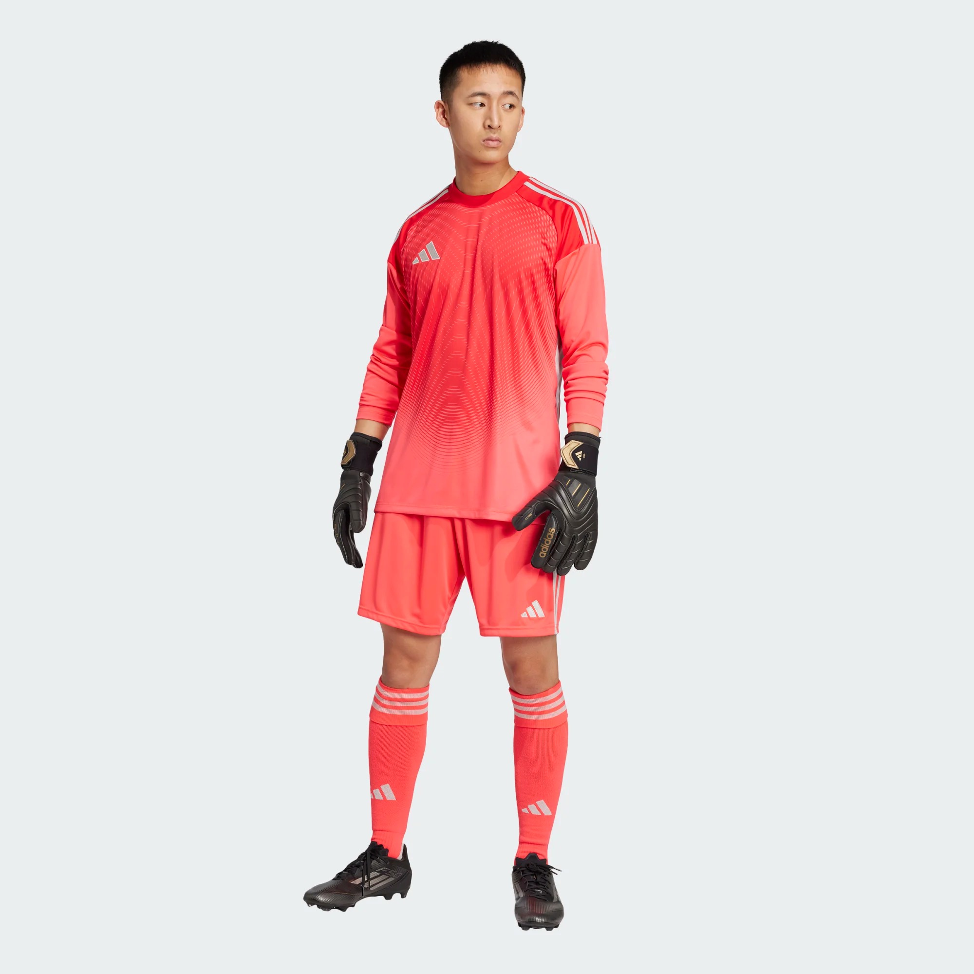 ADIDAS TIRO25 COMPETITION GK JERSEY LS SHOCK RED