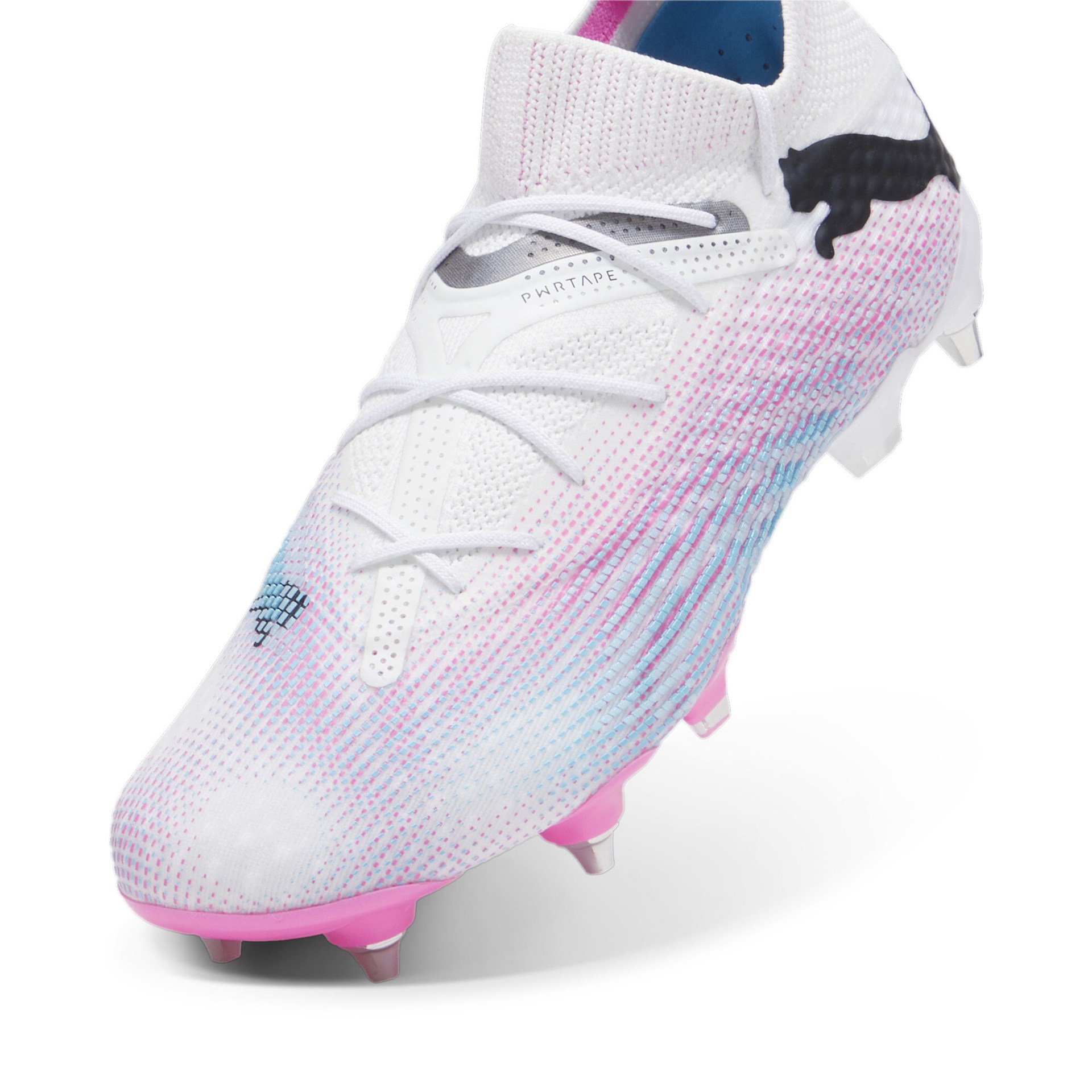 PUMA FUTURE 7 ULTIMATE MXSG PUMA WHITE/PUMA BLACK/POISON PINK