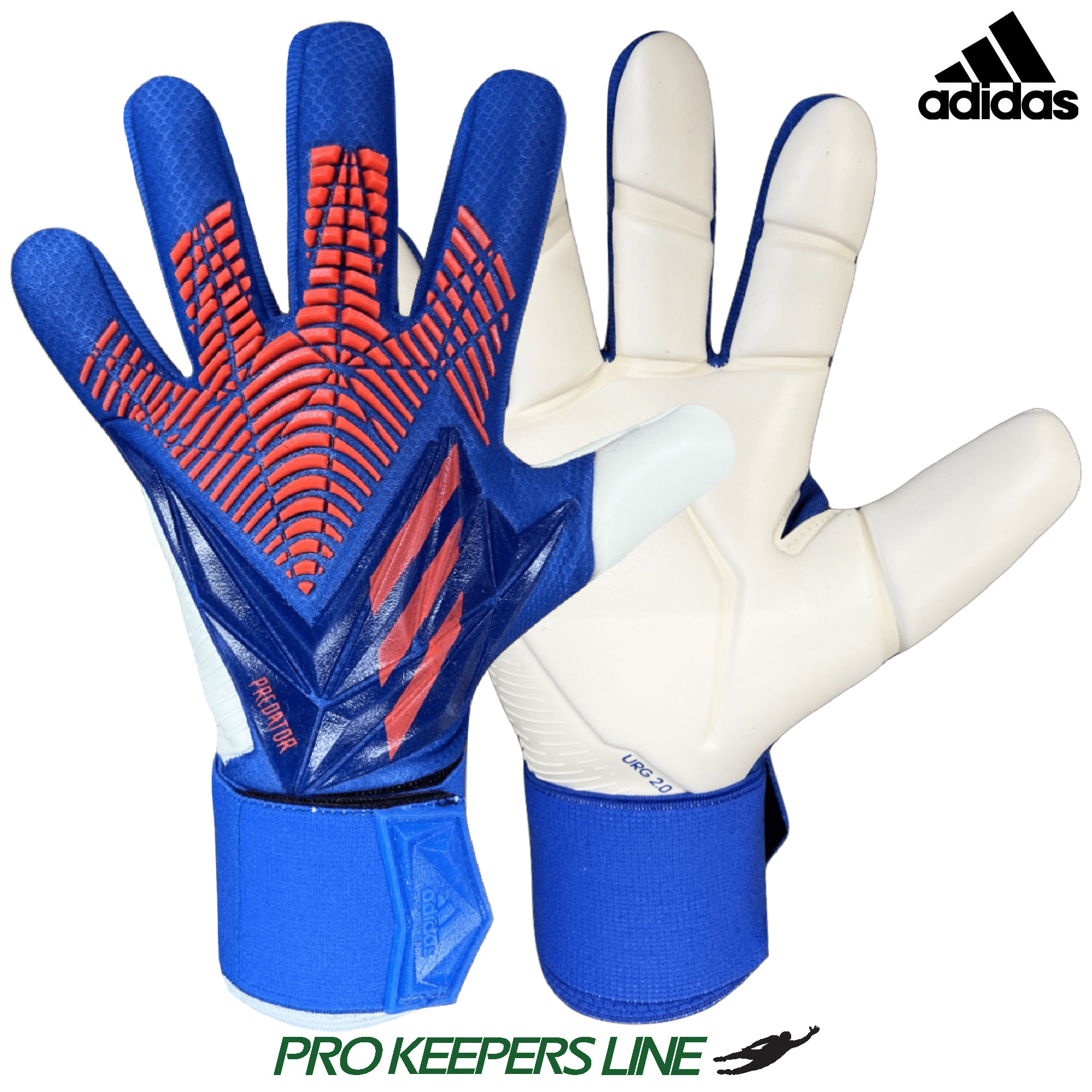 ADIDAS PREDATOR PRO JUNIOR HI RES BLUE TURBO WHITE 6 H43777 6 004