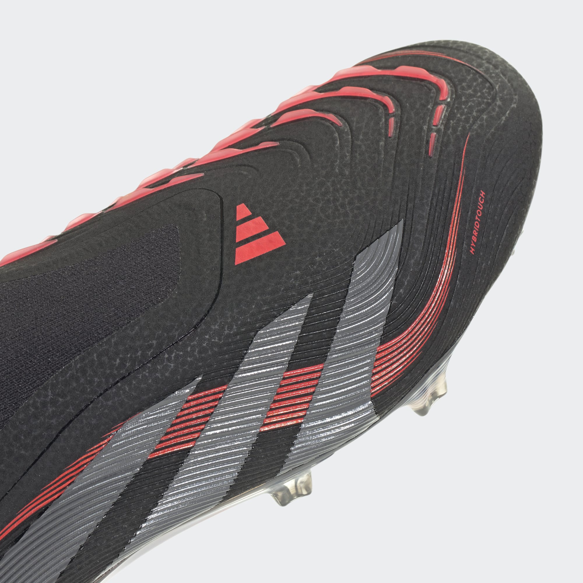 ADIDAS PREDATOR ELITE LL FG CORE BLACK/ GREY FOUR / LUCID RED