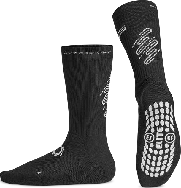 ELITE SPORT ANTI SLIP SPORT SOCKS BLACK