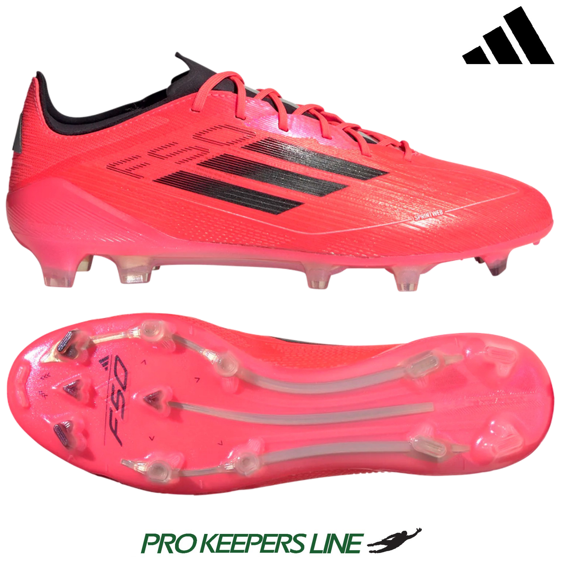 ADIDAS F50 ELITE FG TURBO AURORA BLACK PLATIN METALLIC