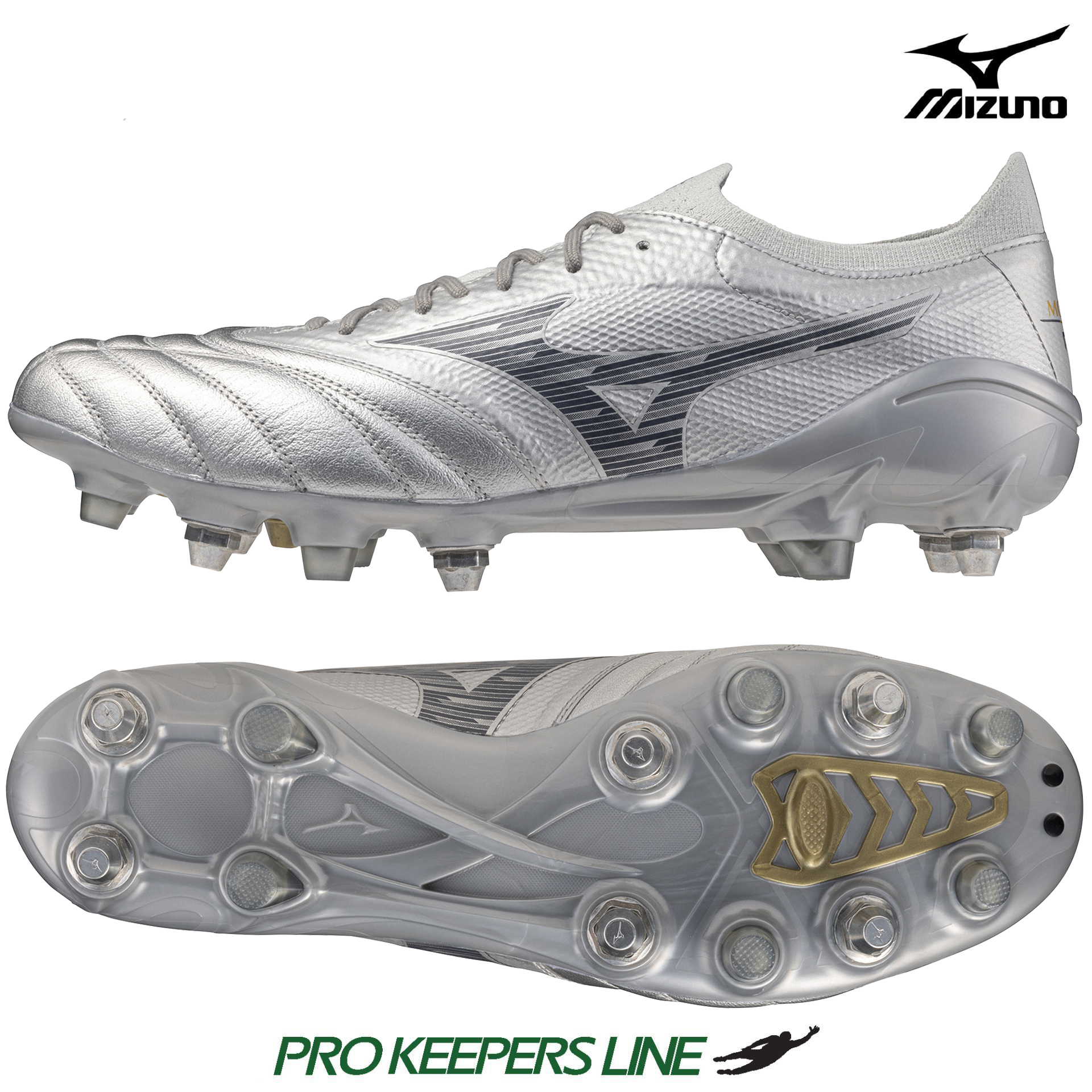 MIZUNO MORELIA NEO IV BETA ELITE MIX GALAXY SILVER/8605 C/COOL GRAY