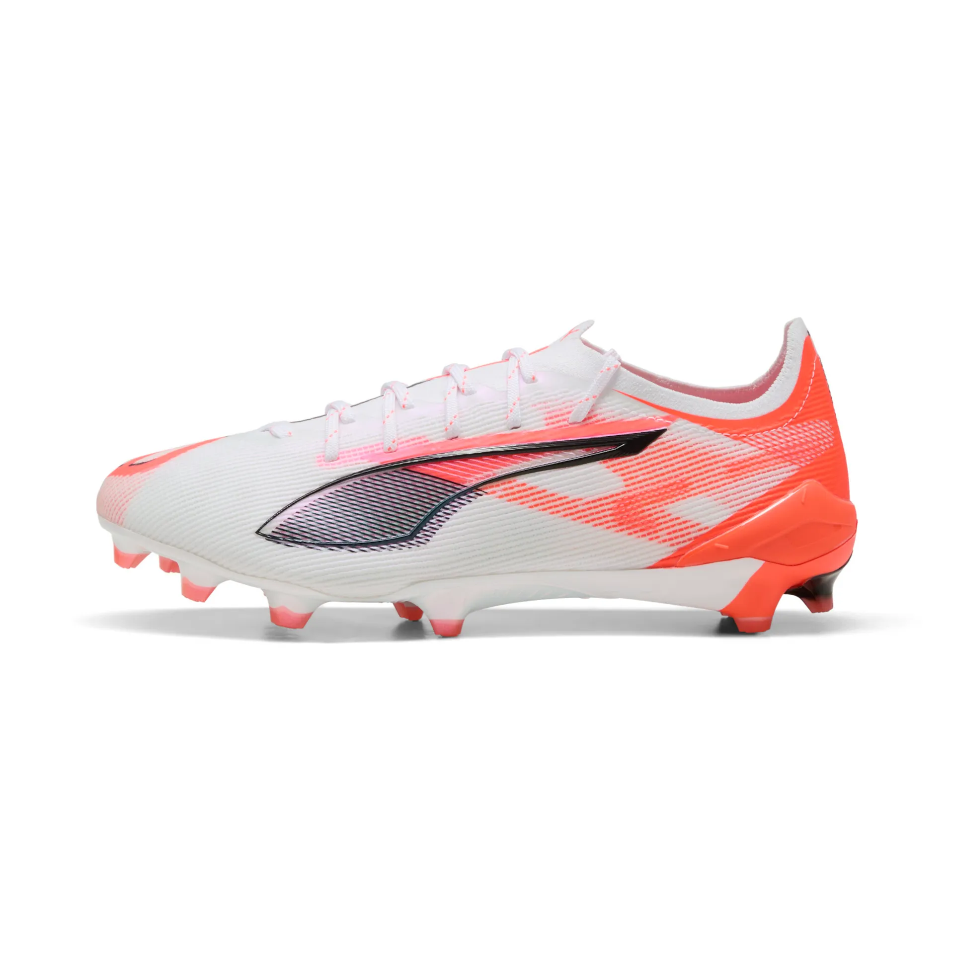 PUMA ULTRA 5 ULTIMATE FG PUMA WHITE-PUMA BLACK-GLOWING RED