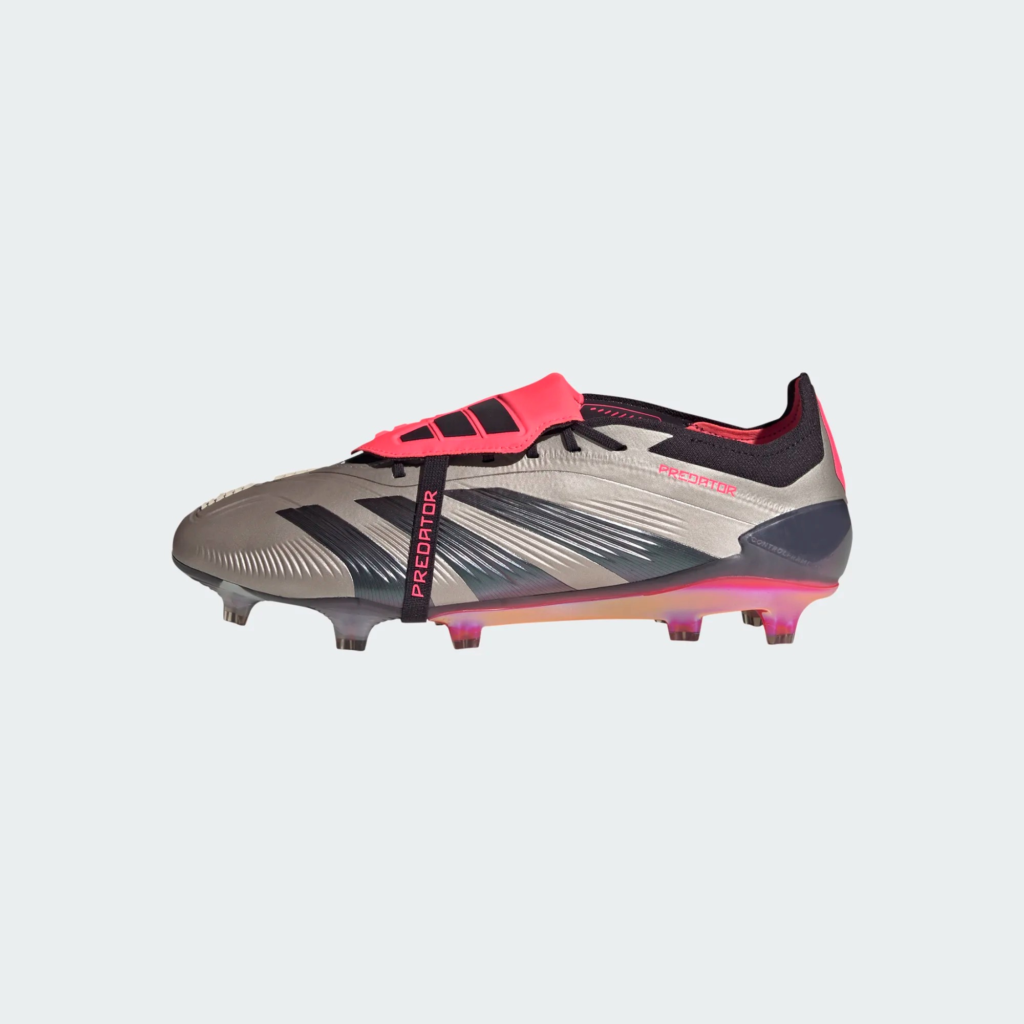 ADIDAS PREDATOR ELITE FT FG PLATIN METALLIC/AURORA BLACK/CARBON