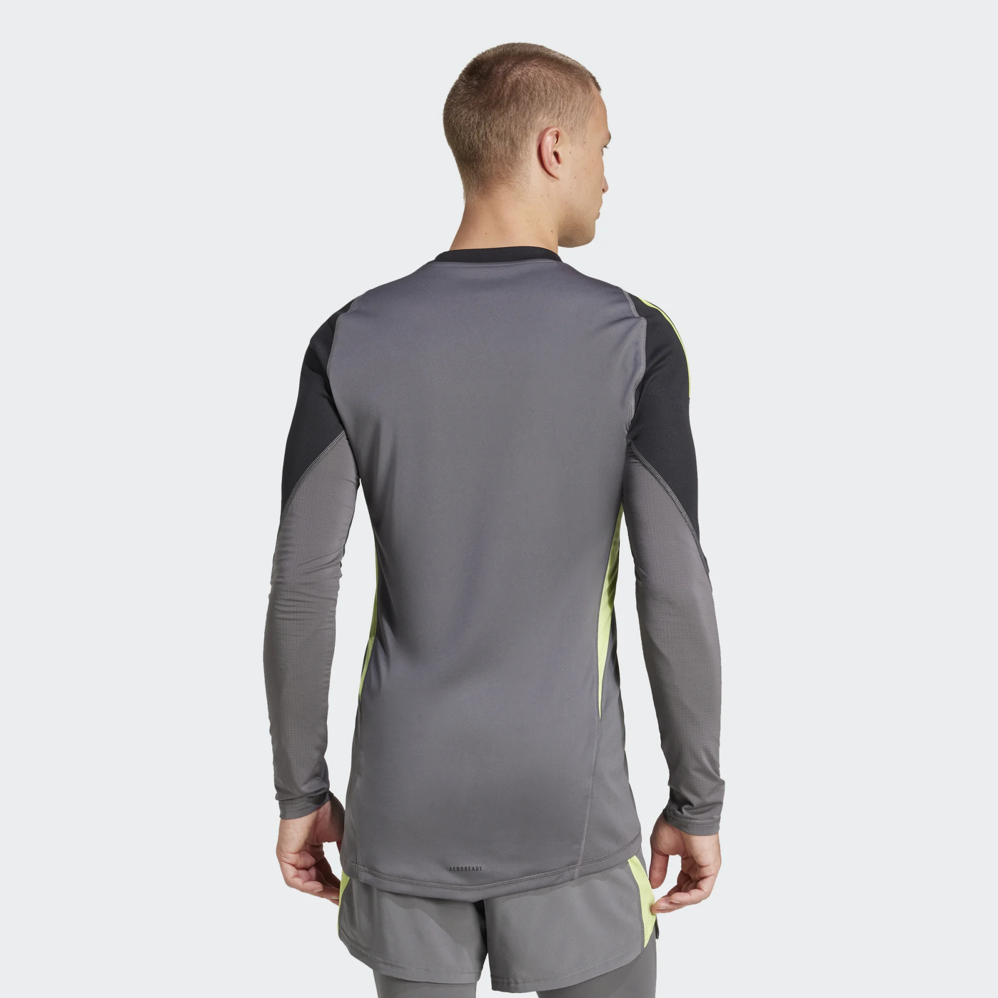 ADIDAS TIRO25 PRO GK JERSEY LS GREY FIVE