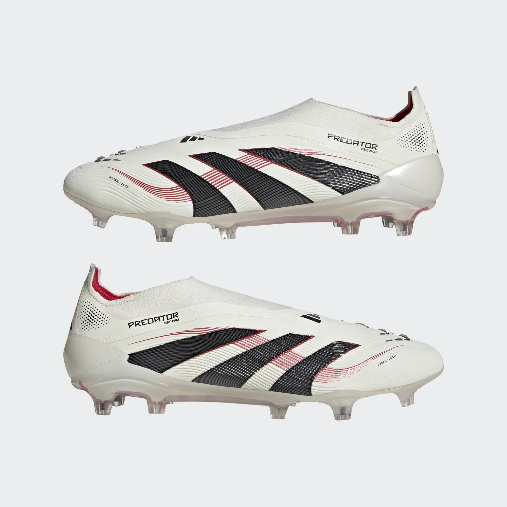 ADIDAS PREDATOR ELITE LL FG OFF WHITE/CORE BLACK/PURE RUBY