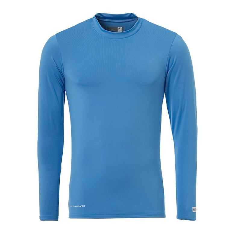 UHLSPORT DISTINCTION BASELAYER CYAN