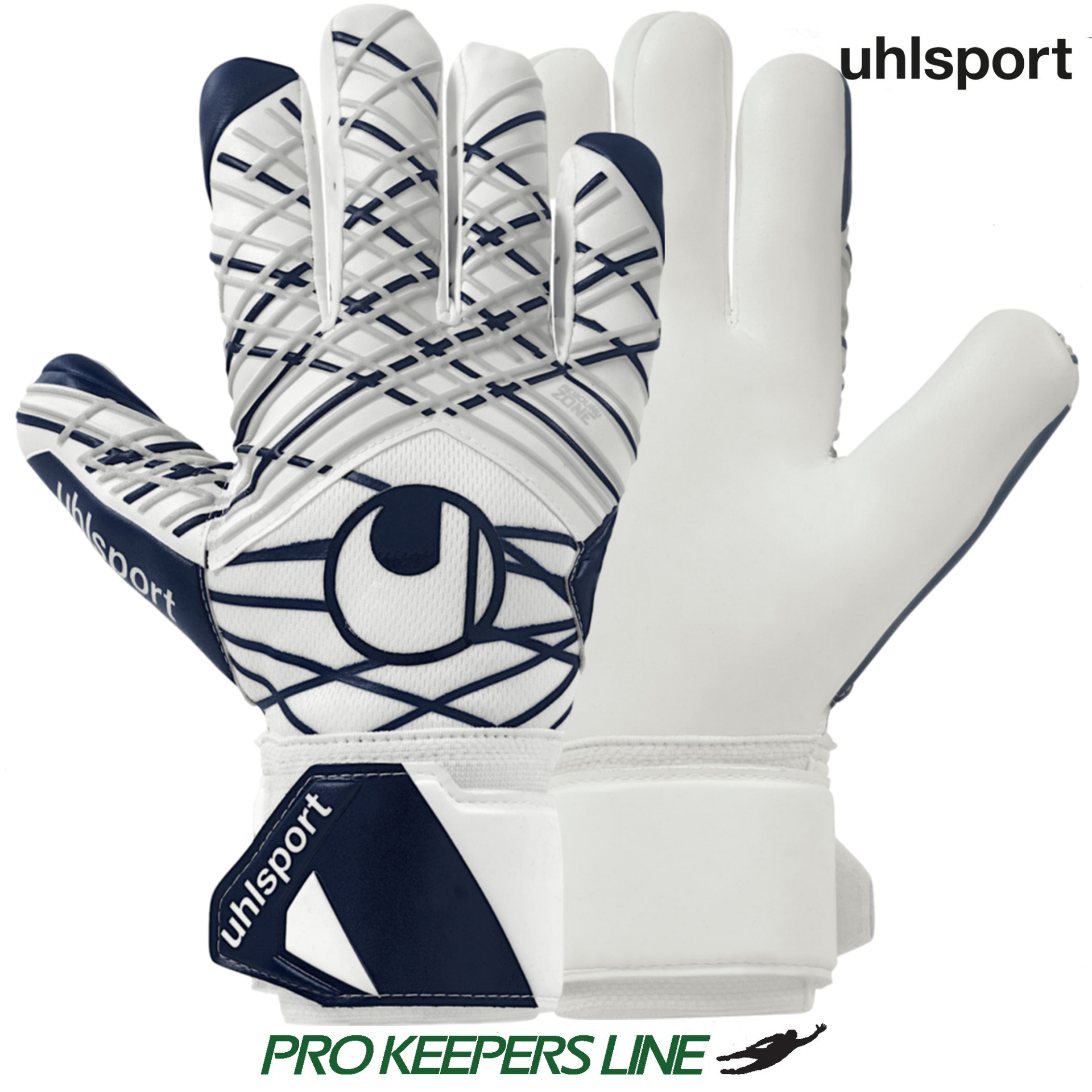 UHLSPORT SUPERSOFT HN WHITE/NAVY/SILVER