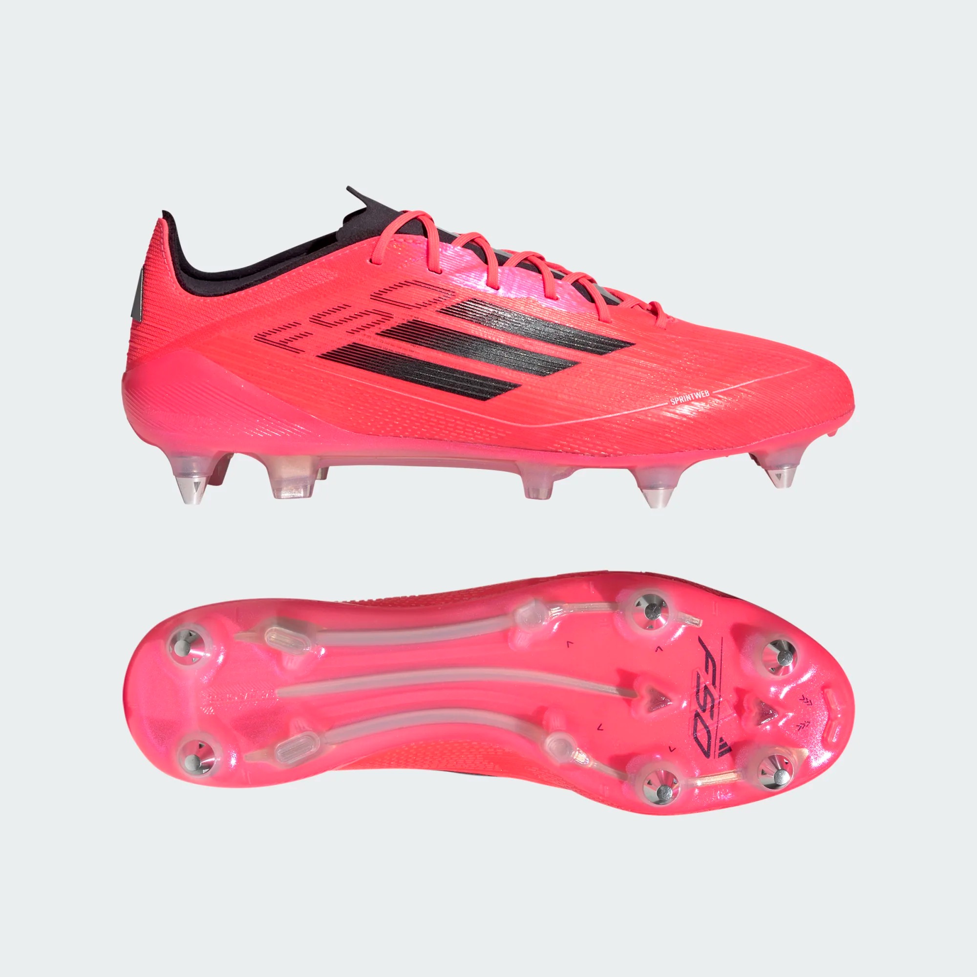 ADIDAS F50 ELITE SG TURBO/AURORA BLACK/PLATIN METALLIC