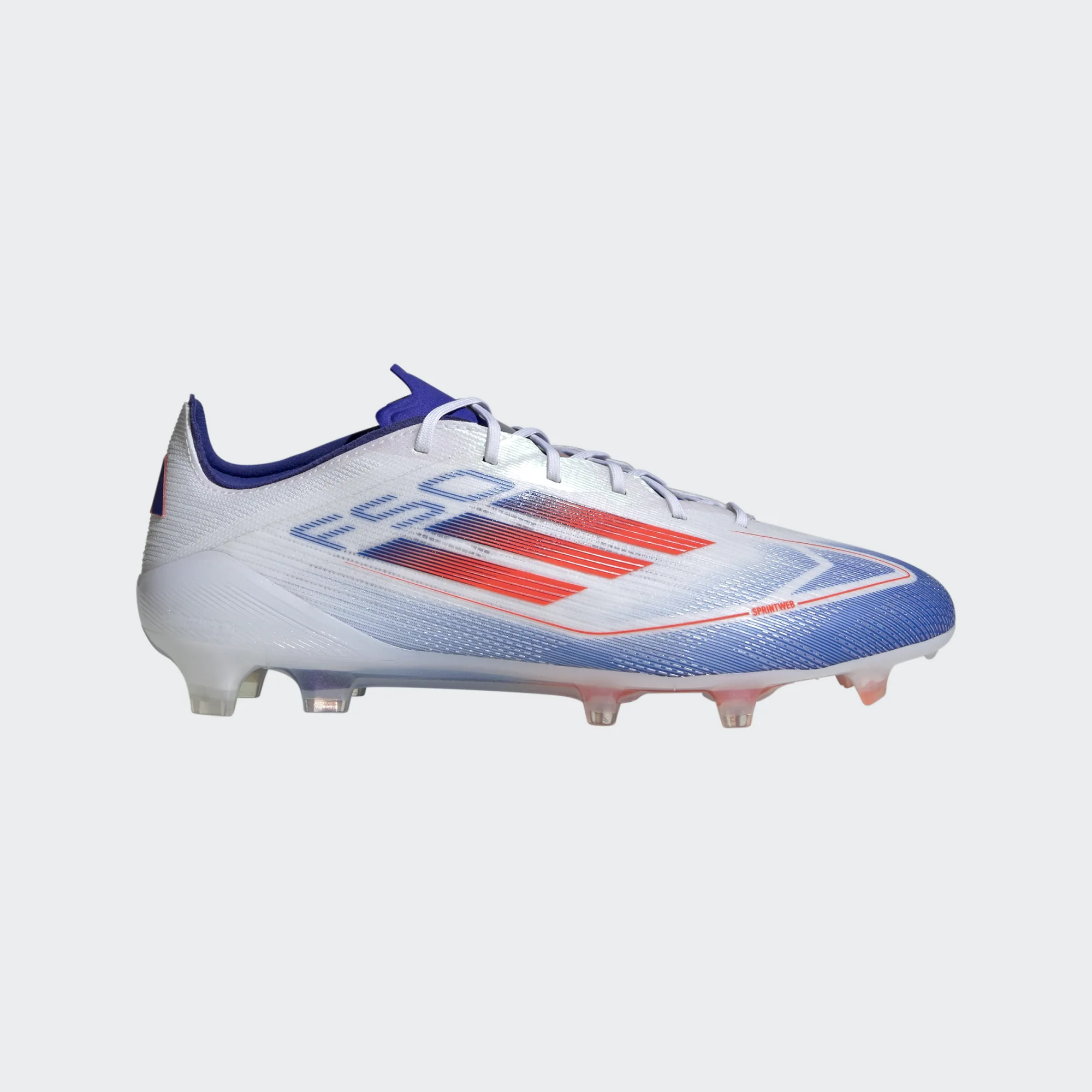 ADIDAS F50 ELITE FG WHITE/SOLAR RED/LUCID BLUE