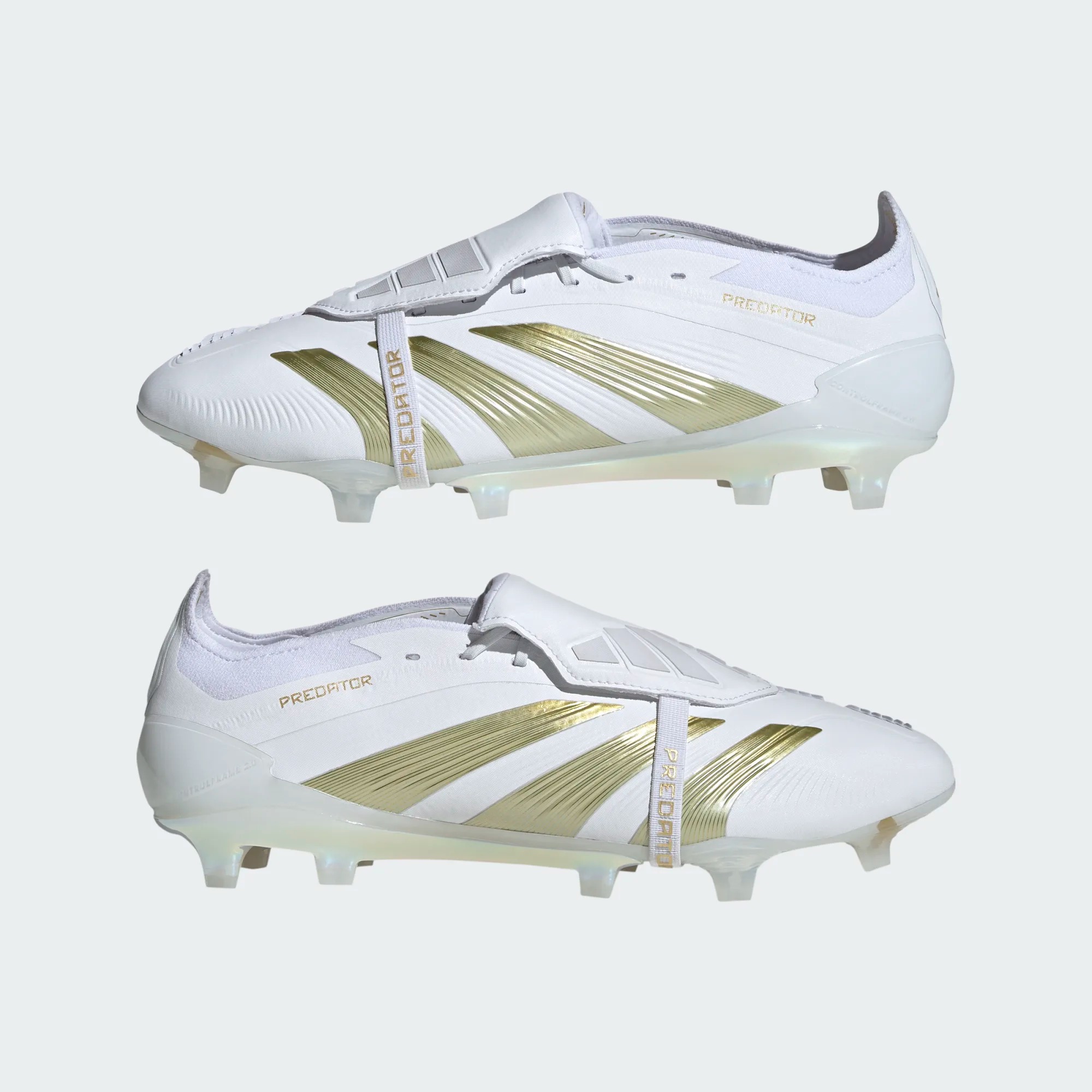 ADIDAS PREDATOR ELITE FT FG FOOTWEAR WHITE/GOLD METALLIC/FOOTWEAR WHITE