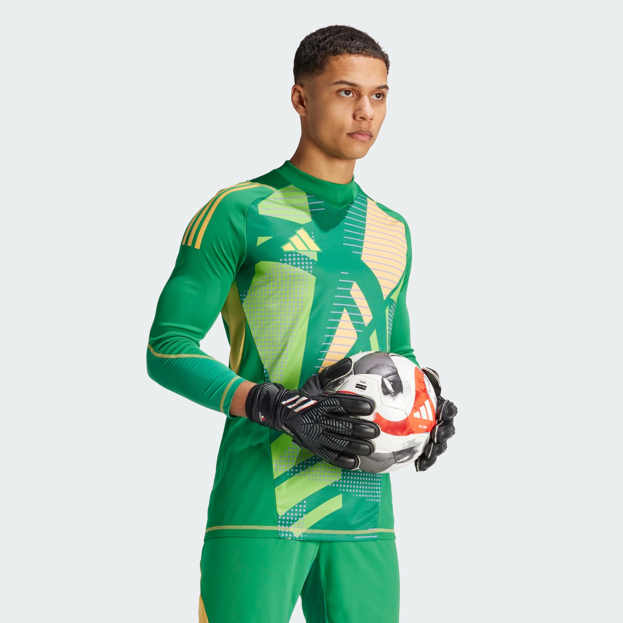 ADIDAS TIRO24 PRO GK JERSEY LS TEAM GREEN