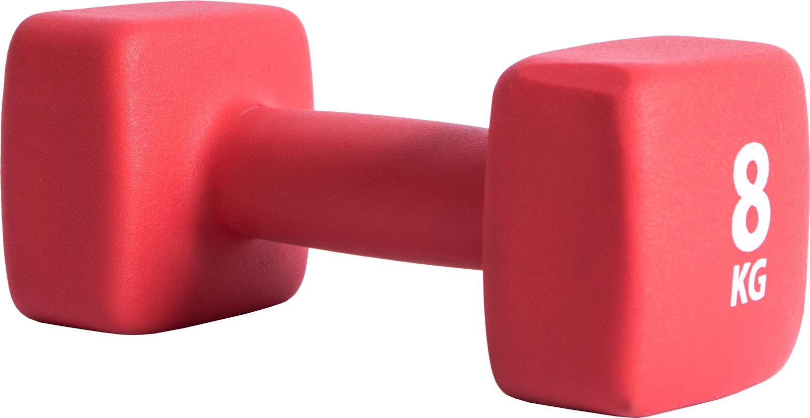 PURE2IMPROVE Neoprene Dumbbell 8KG