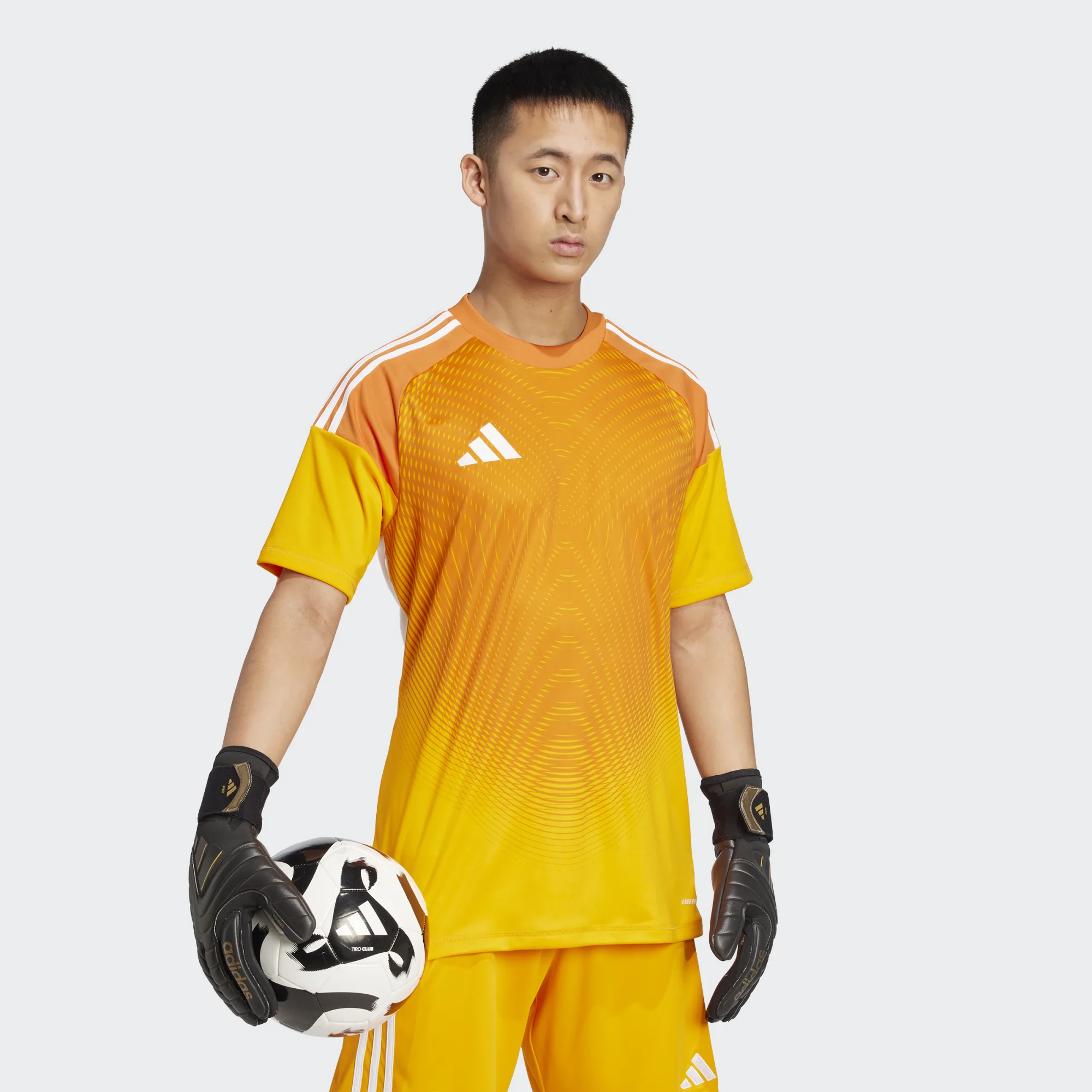 ADIDAS TIRO25 COMPETITION GK JERSEY SHORT SLEEVE CREW ORANGE