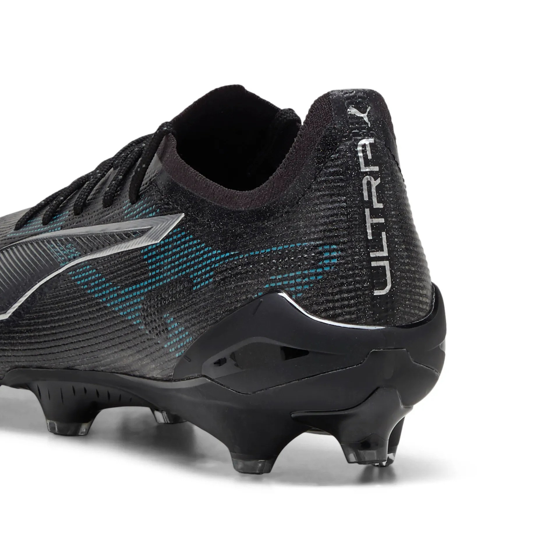 PUMA ULTRA 5 ULTIMATE FG PUMA BLACK-PUMA SILVER-BIGHT AQUA