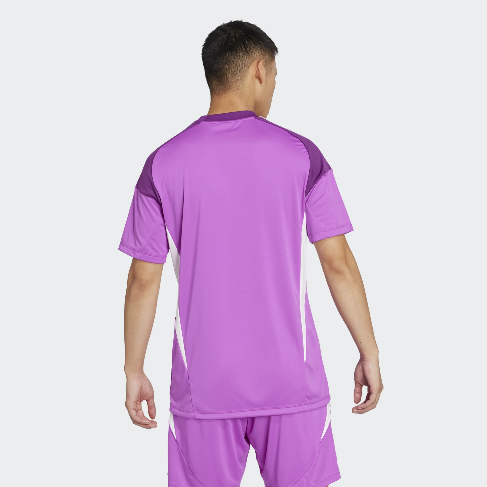 ADIDAS TIRO25 COMPETITION GK JERSEY SHORT SLEEVE PURPLE BURST