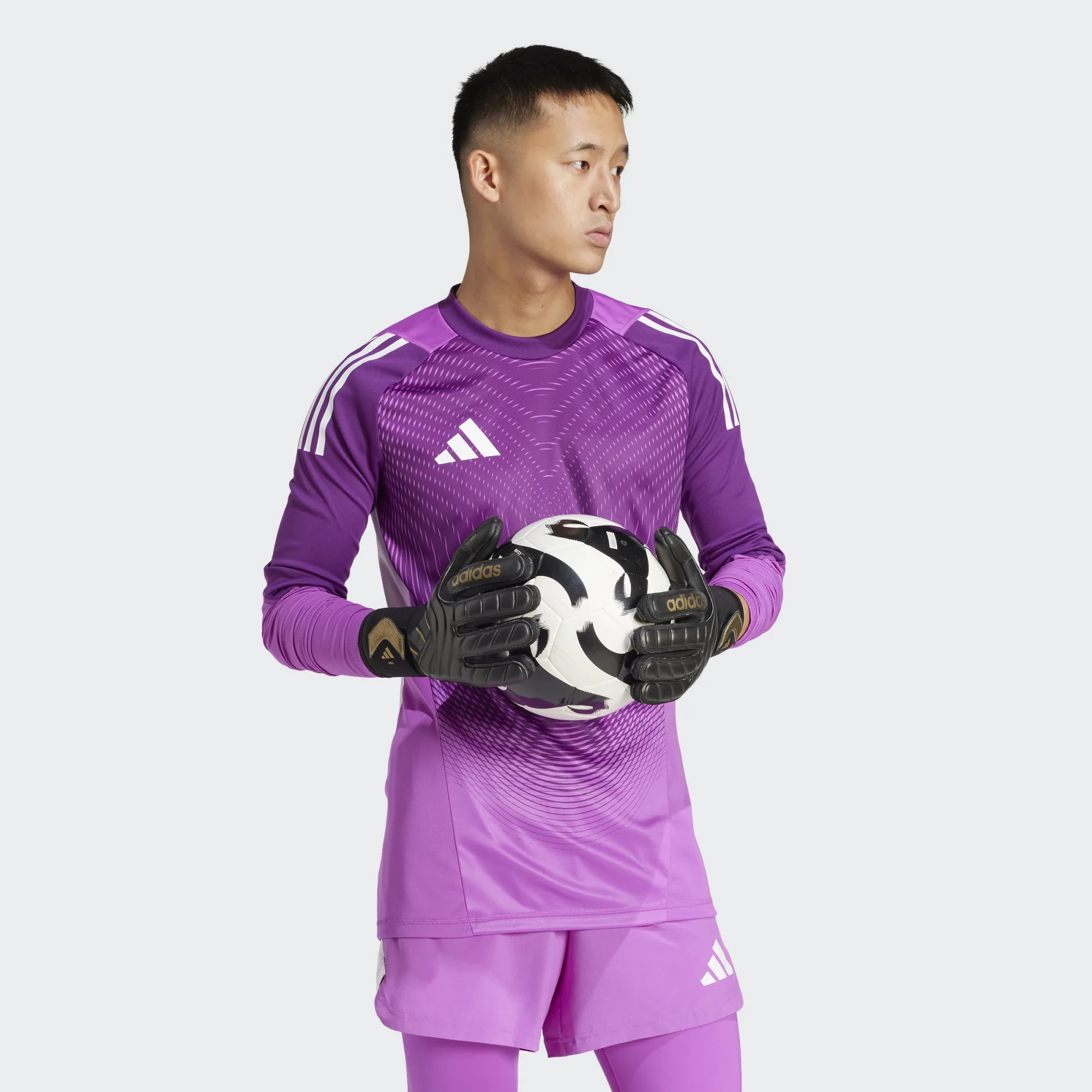 ADIDAS TIRO25 PRO GK JERSEY LS PURPLE BURST