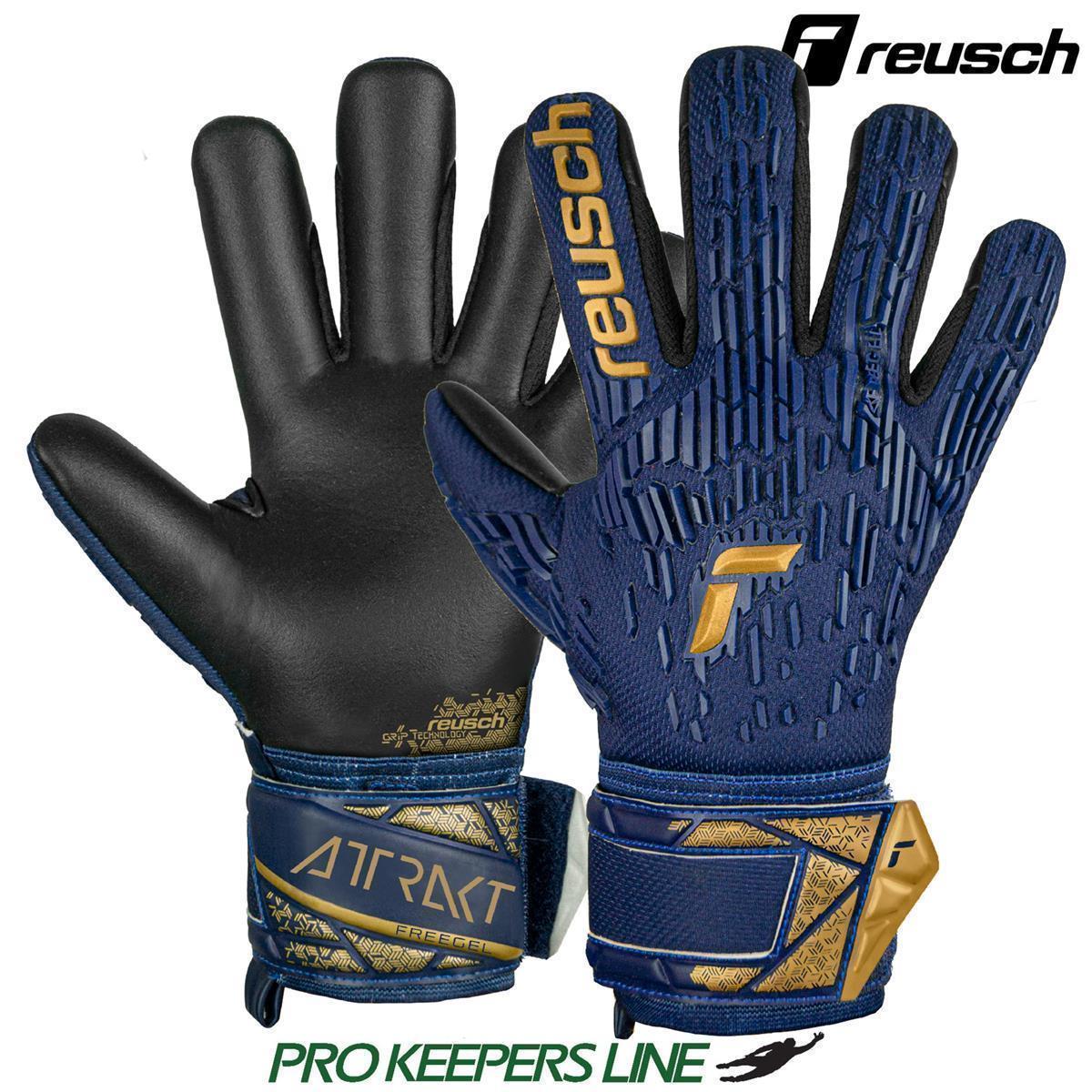 REUSCH ATTRAKT FREEGEL SILVER JUNIOR PREMIUM BLUE/GOLD/BLACK