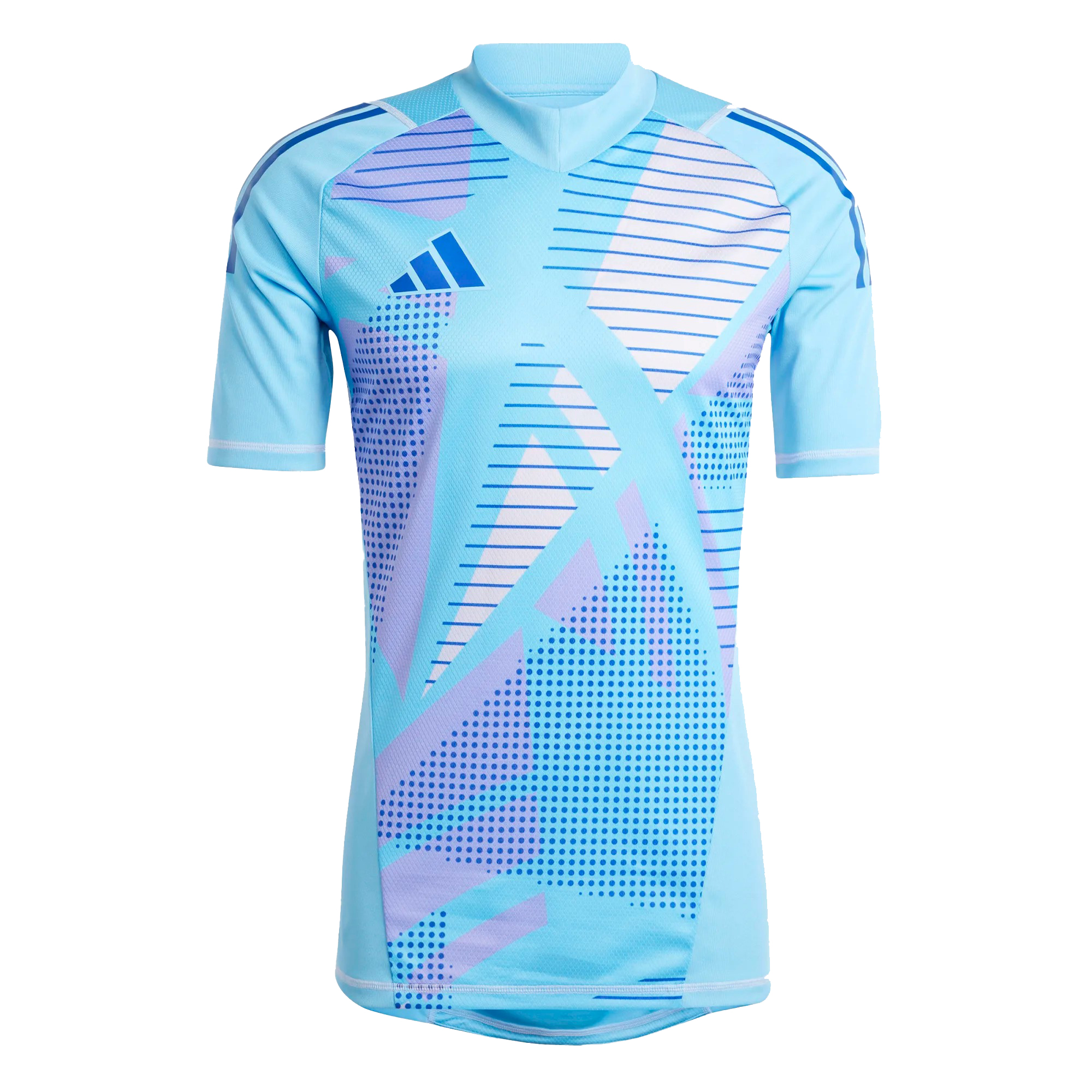 ADIDAS TIRO24 PRO GK JERSEY SHORT SLEEVE SEMI BLUE BURST