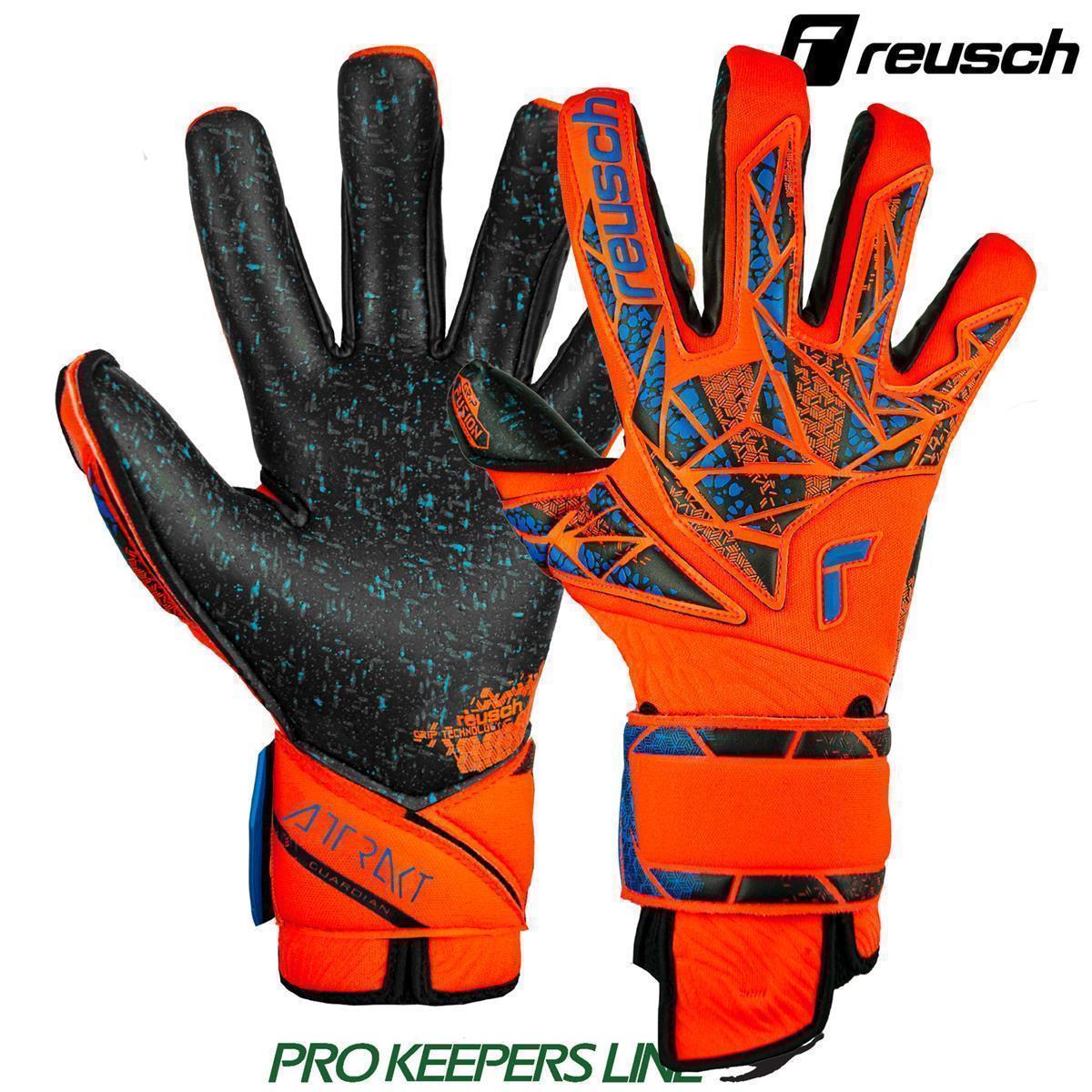 REUSCH ATTRAKT FUSION GUARDIAN HYPER ORANGE/ELECTRIC BLUE/BLACK