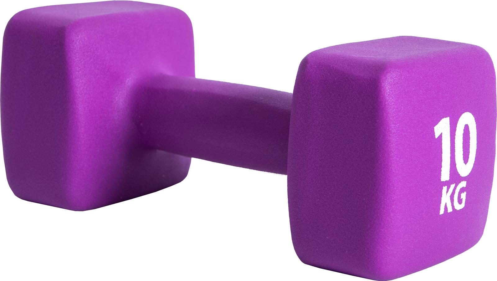 PURE2IMPROVE Neoprene Dumbbell 10KG