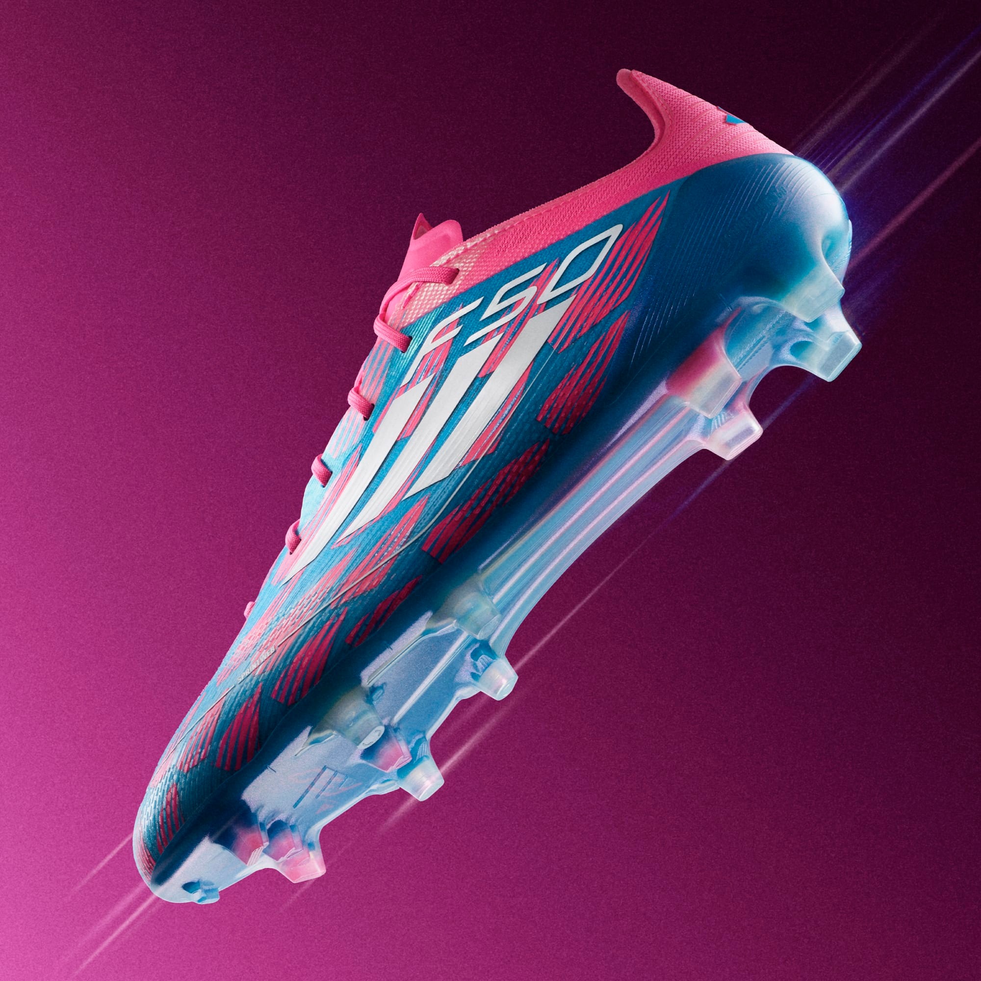 ADIDAS F50 ELITE FG SOLAR BLUE/WHITE/SOLAR PINK