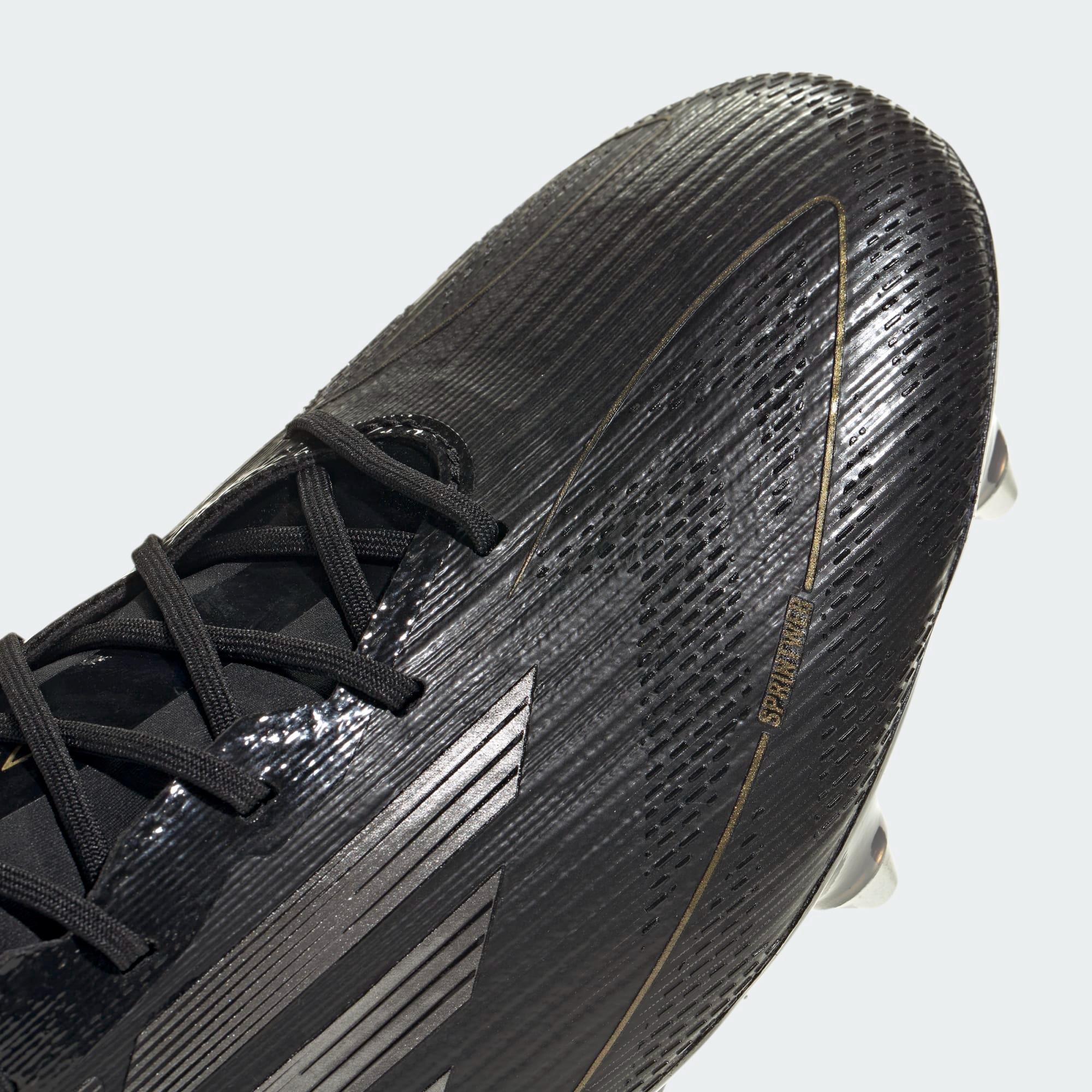 ADIDAS F50 ELITE SG BLACK/IRON METALLIC/GOLD METALLIC