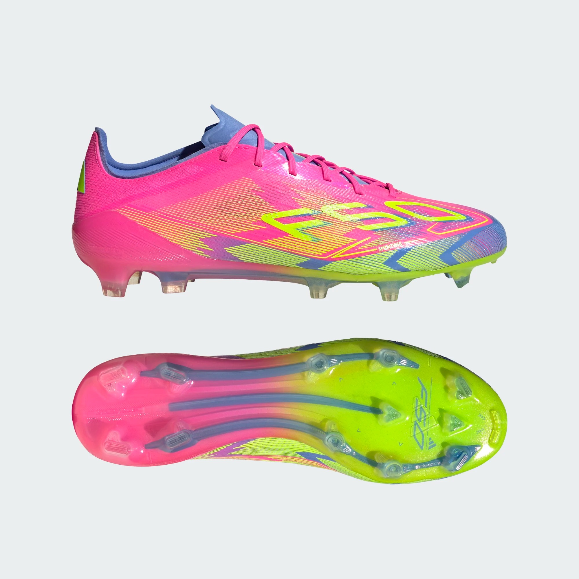 ADIDAS F50 ELITE FG LUCID PINK/LUCID LEMON/BLUE FUSION