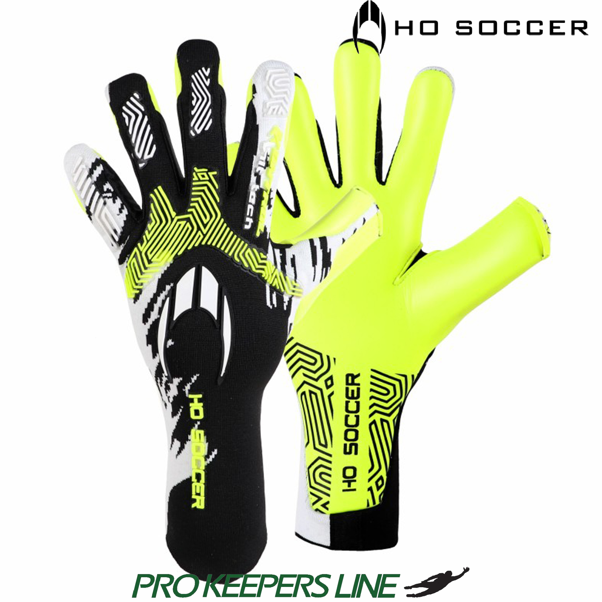 HO SOCCER SSG KONTROL KNIT TECH II LIME-WHITE