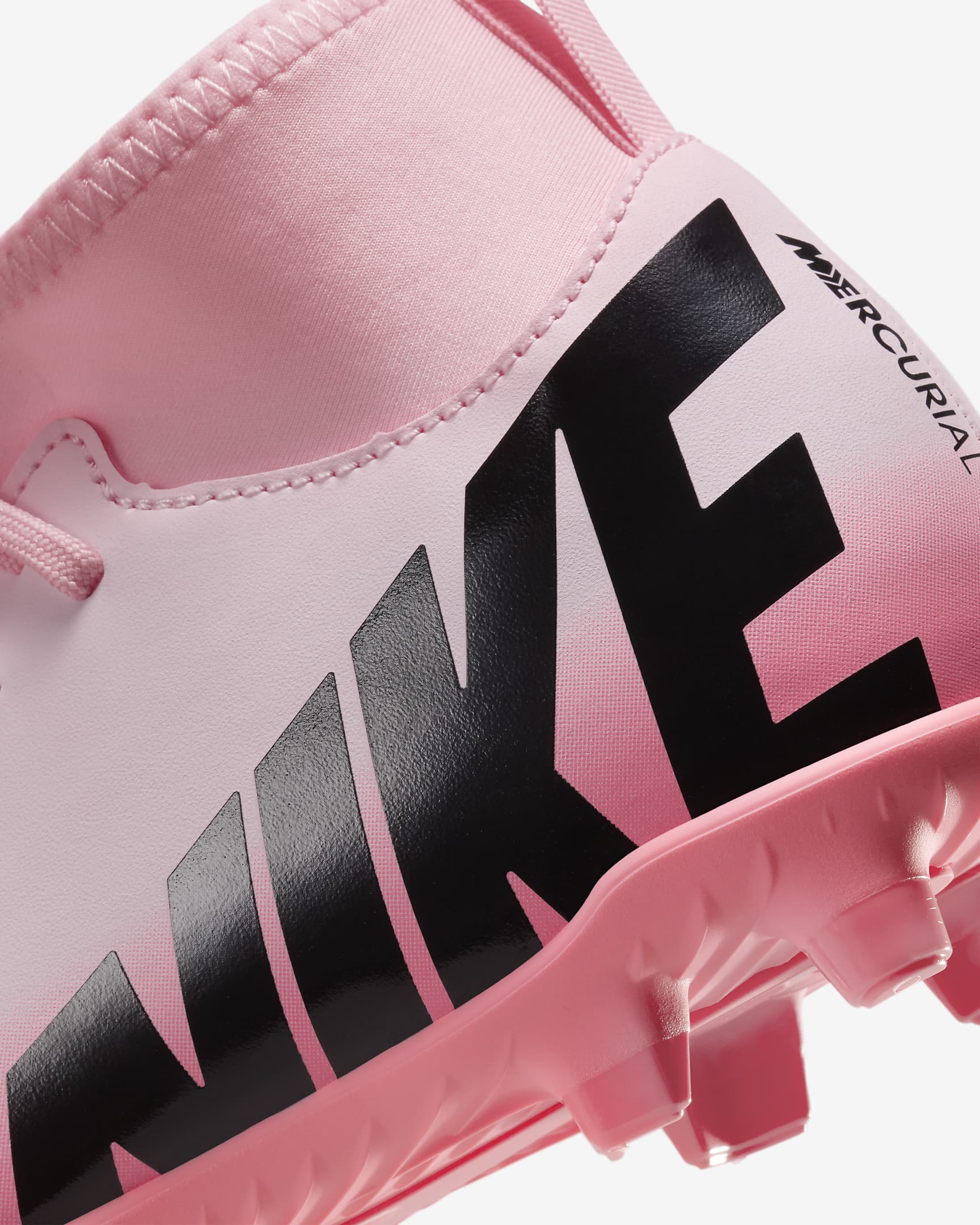 NIKE JR MERCURIAL SUPERFLY 9 CLUB PINK FOAM/BLACK