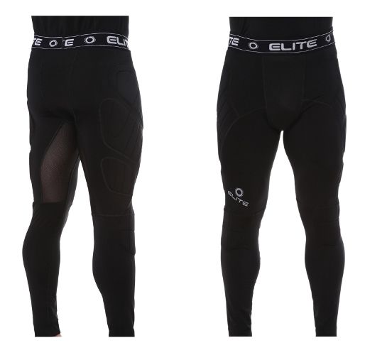 ELITE SPORT BODY SHIELD PADDED COMPRESSION LEGGINGS