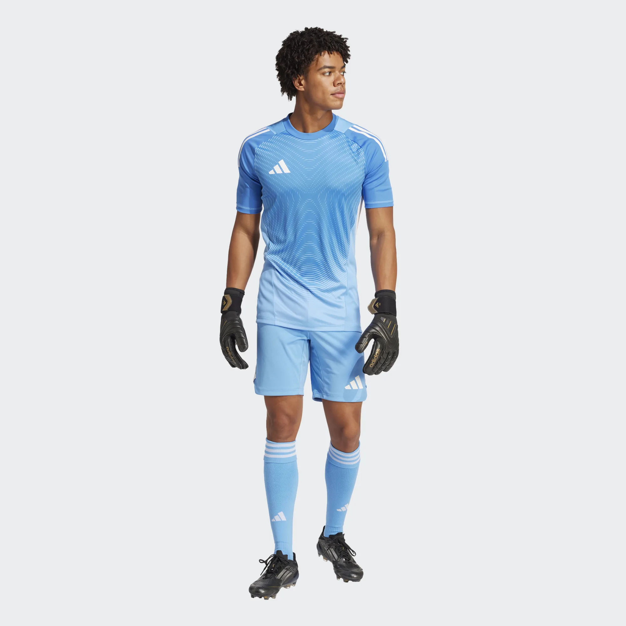 ADIDAS TIRO25 PRO GK JERSEY SHORT SLEEVE BLUE BURST