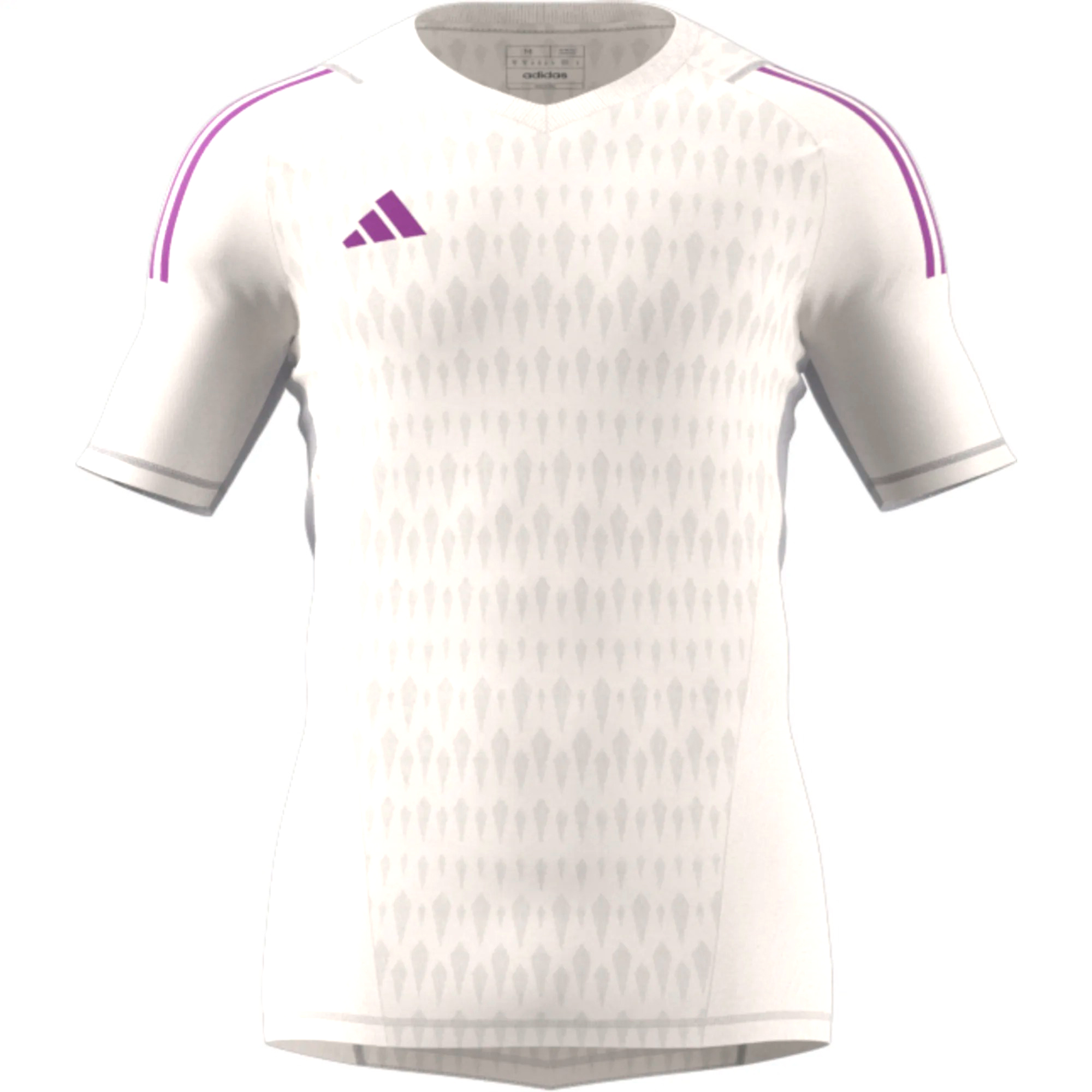 ADIDAS T23 PROMO GK JERSEY SHORT SLEEVE CORE WHITE