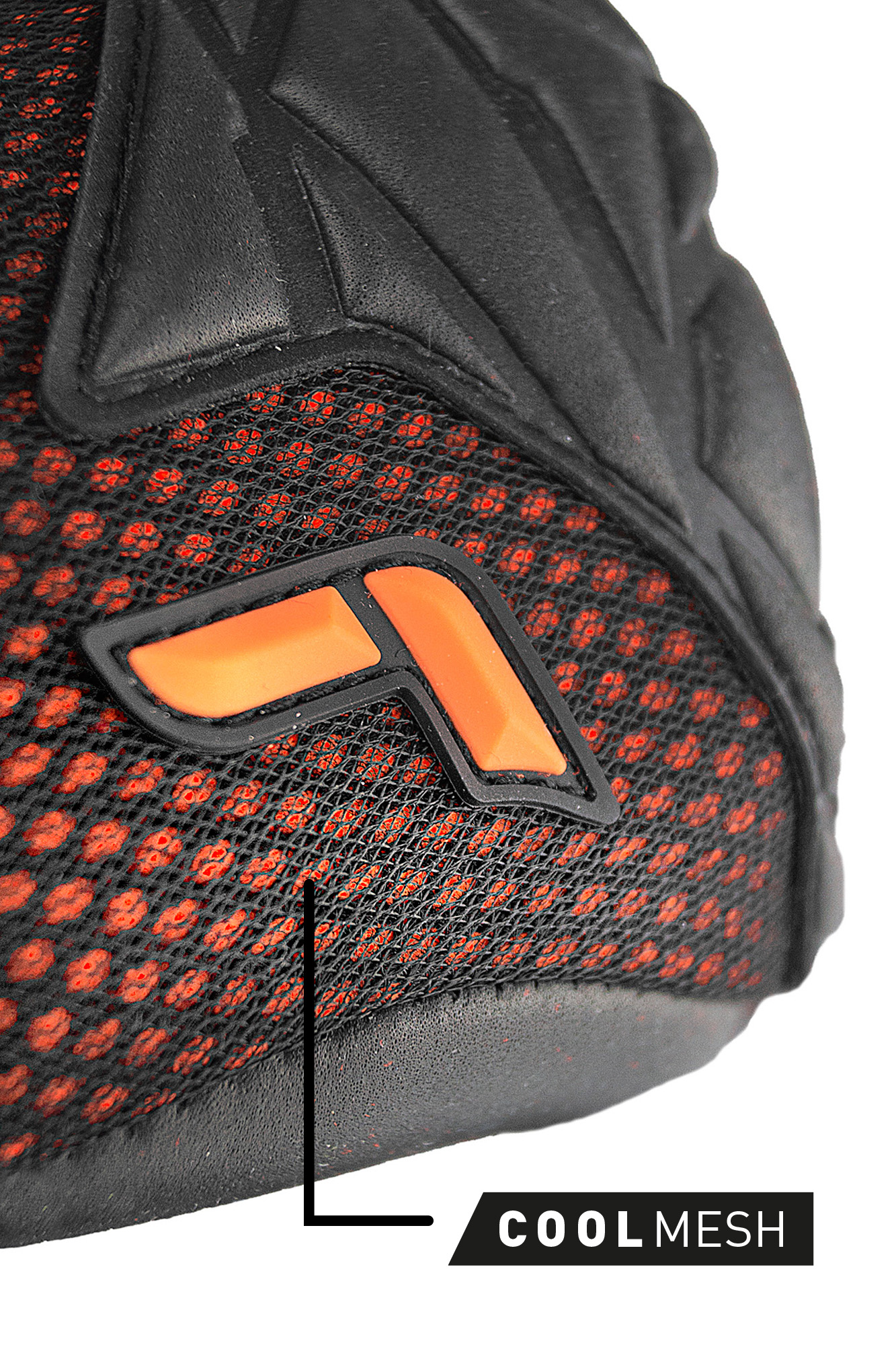 REUSCH ATTRAKT INFINITY AIRVENT BLACK/SHOCKING ORANGE