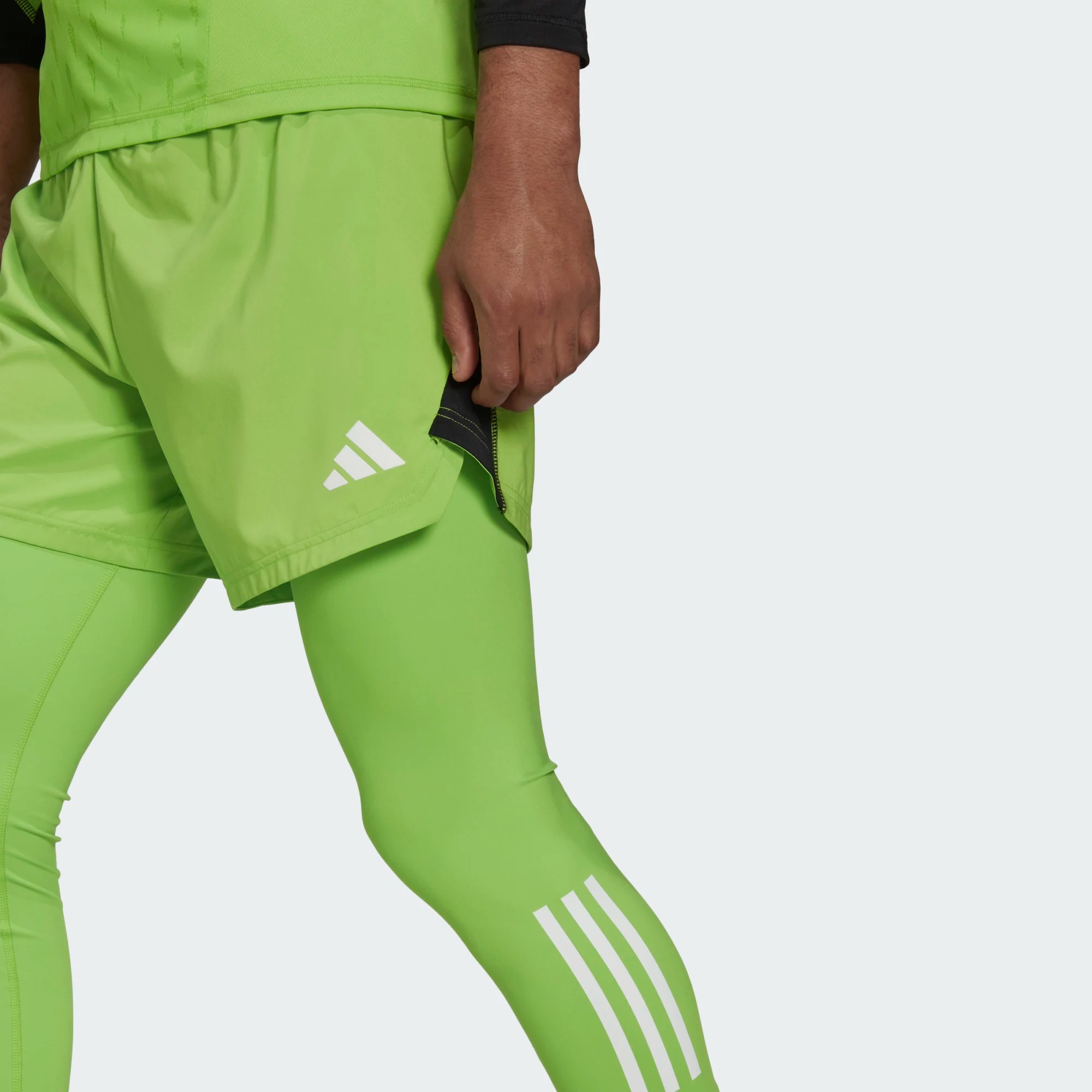 ADIDAS T23 PROMO GK TIGHT TEAM SEMI SOLAR GREEN/BLACK